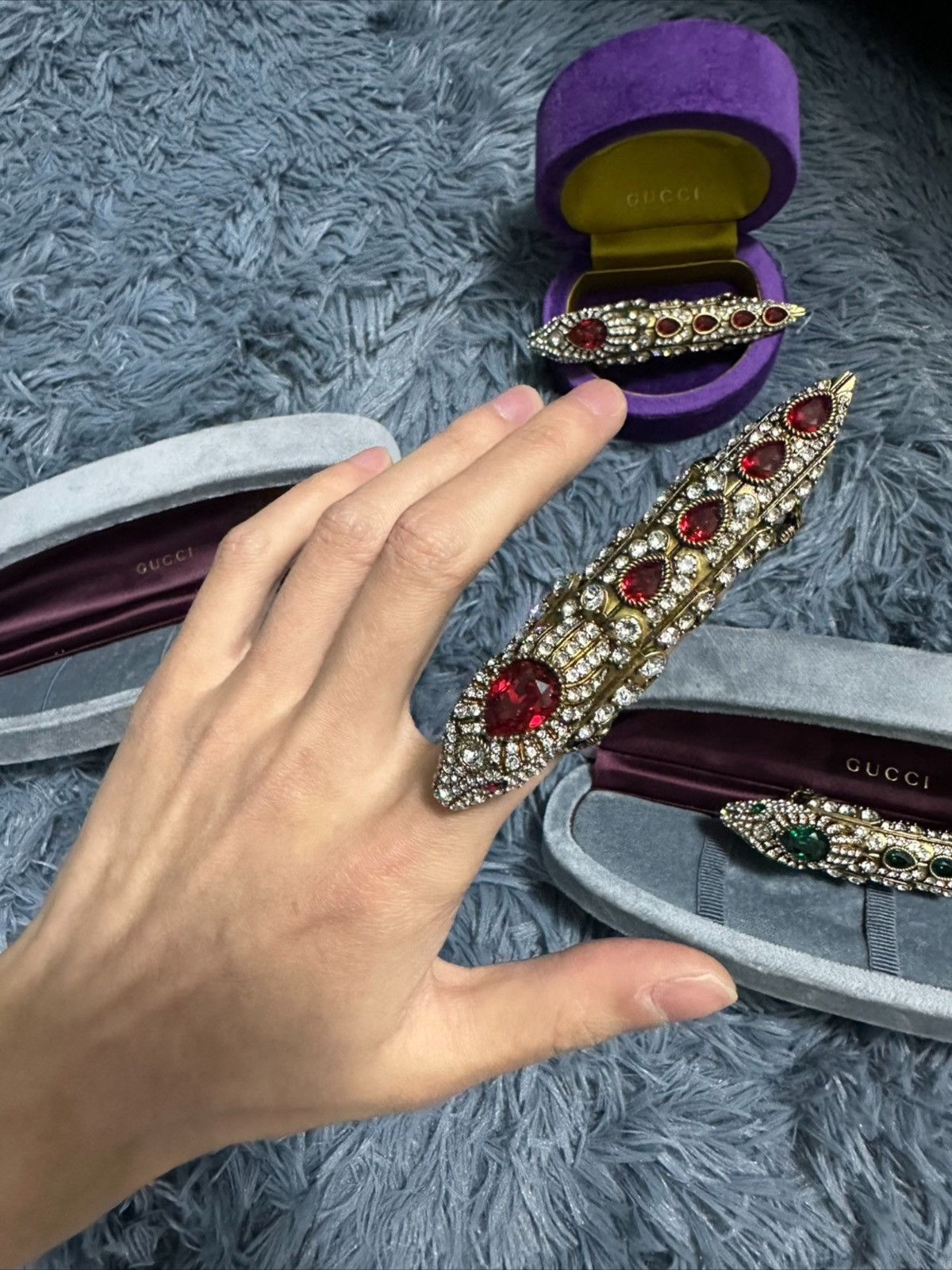 Gucci RARE Gucci Runway Ring Size ONE SIZE - 1 Thumbnail