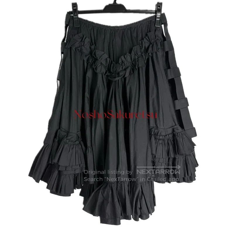 Comme des Garcons Comme Des Garcons size M Birdcage Ruffle Tiered Witch Skir Size 24" / US 00 / IT 34 - 2 Thumbnail