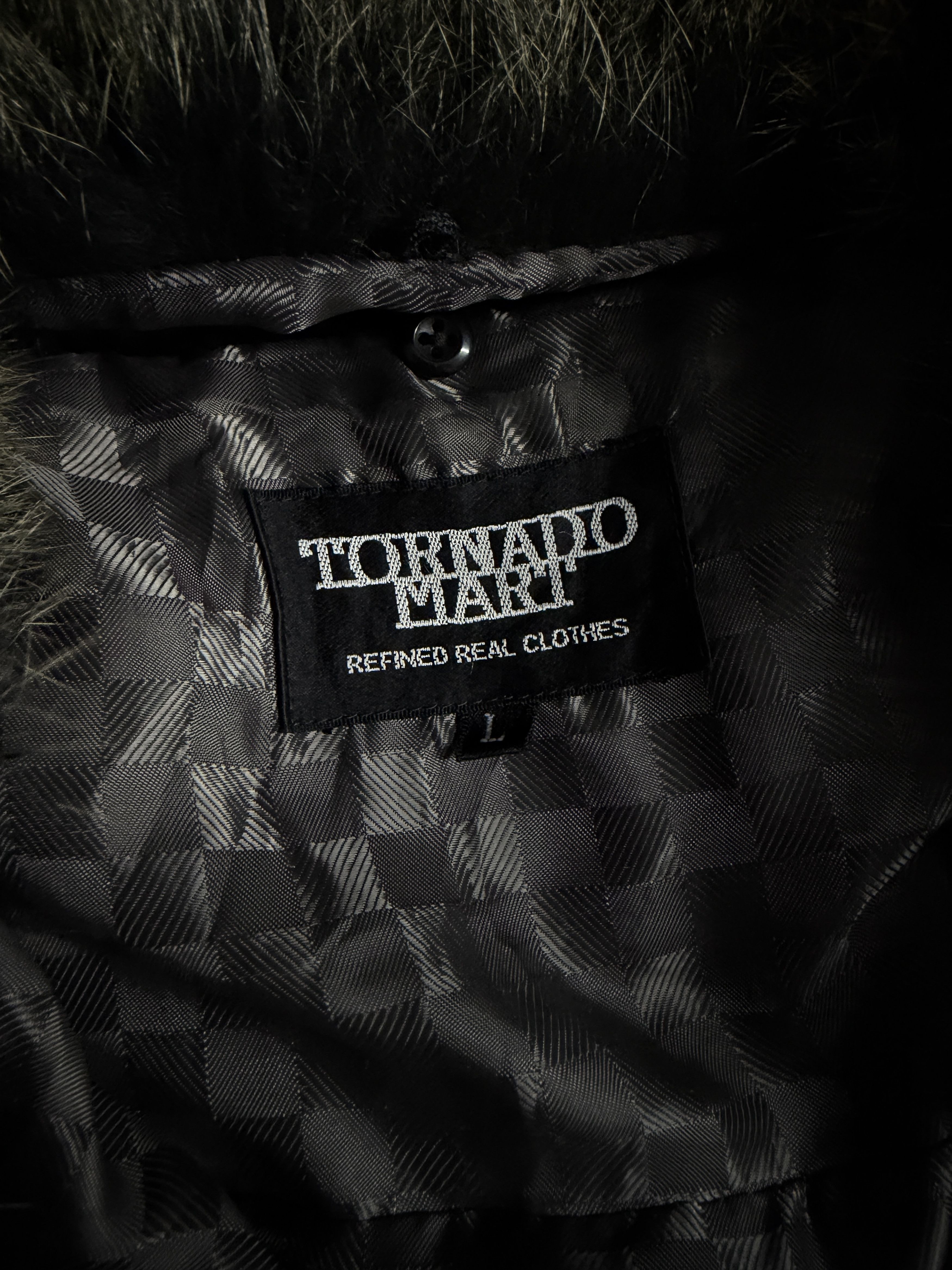 Tornado Mart Tornado Mart Quilted Real Fur Down Jacket Size US L / EU 52-54 / 3 - 10 Thumbnail