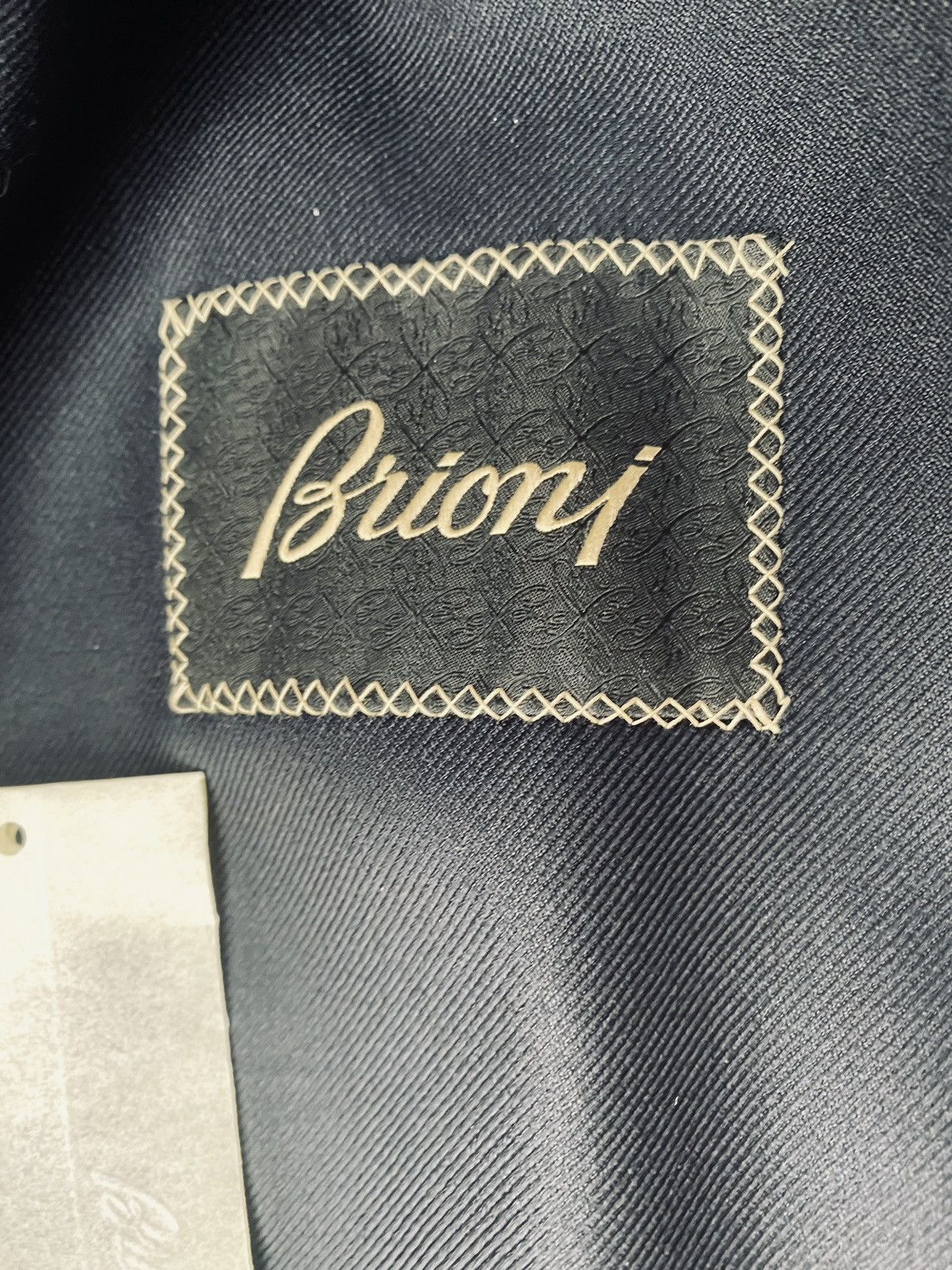 Brioni Brioni 🇮🇹 black storm system wool bond belted topcoat L NEW Size US L / EU 52-54 / 3 - 2 Thumbnail