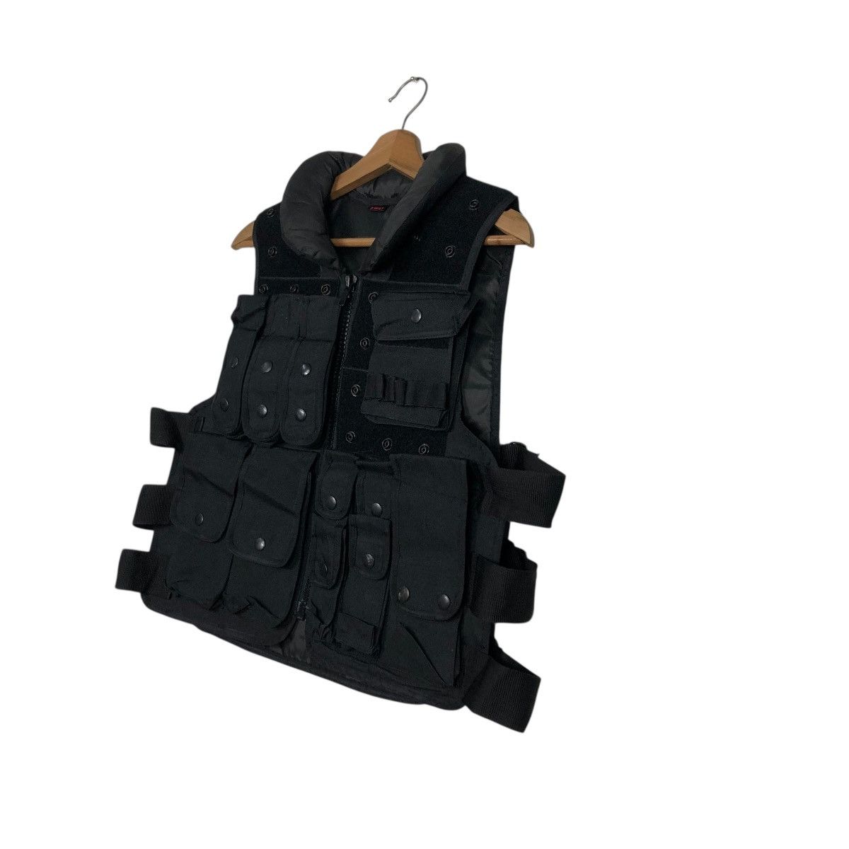 Japanese Brand 🔥VINTAGE VEST UTILITY CARGO MULTI POCKET SWAT RARE STYLE Size US M / EU 48-50 / 2 - 4 Thumbnail