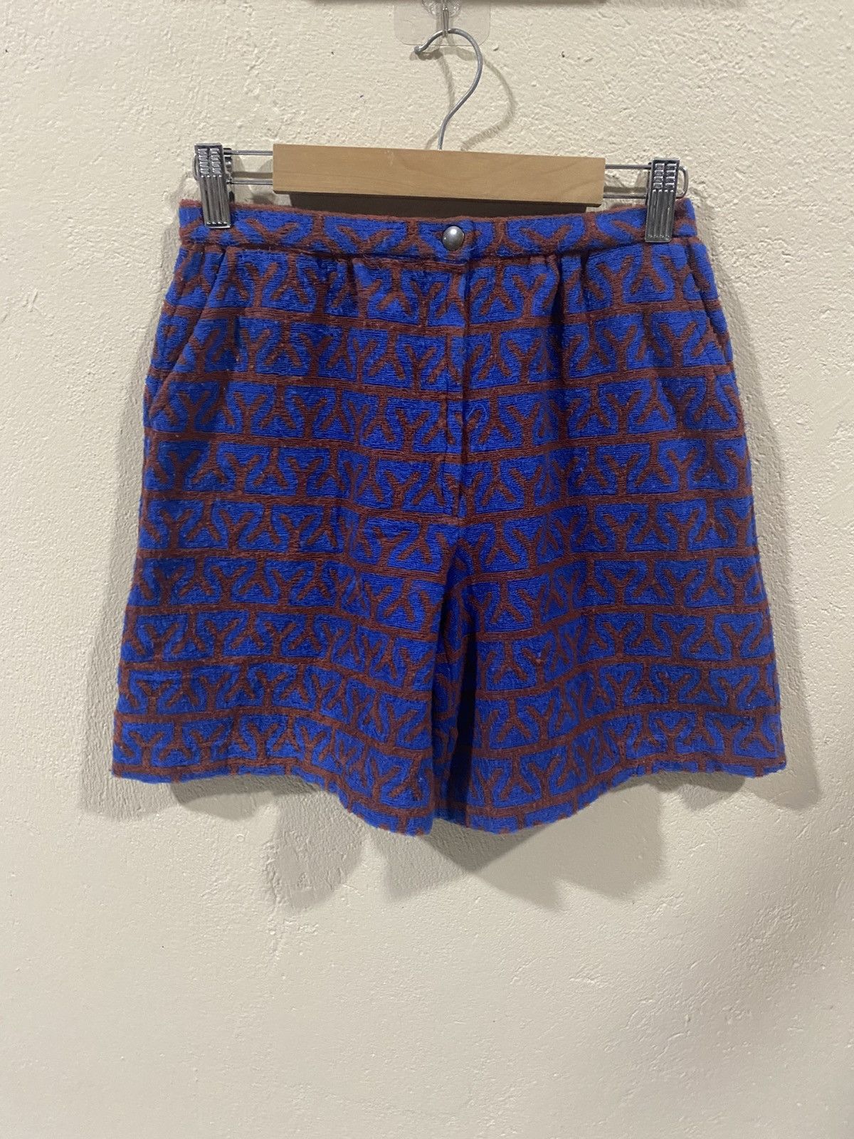 Yves Saint Laurent YSL Enfants Monogram Shorts Size 27" / US 4 / IT 40 - 1 Thumbnail