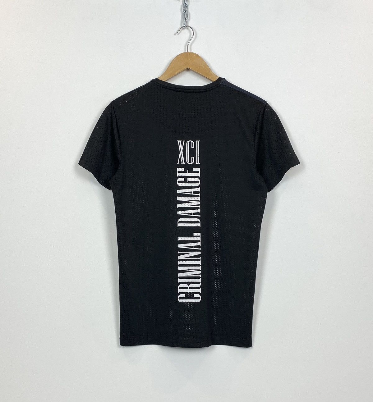 Criminal Damage Criminal Damage Romans Short Sleeve T Shirt Size M Black Top Size US M / EU 48-50 / 2 - 9 Thumbnail