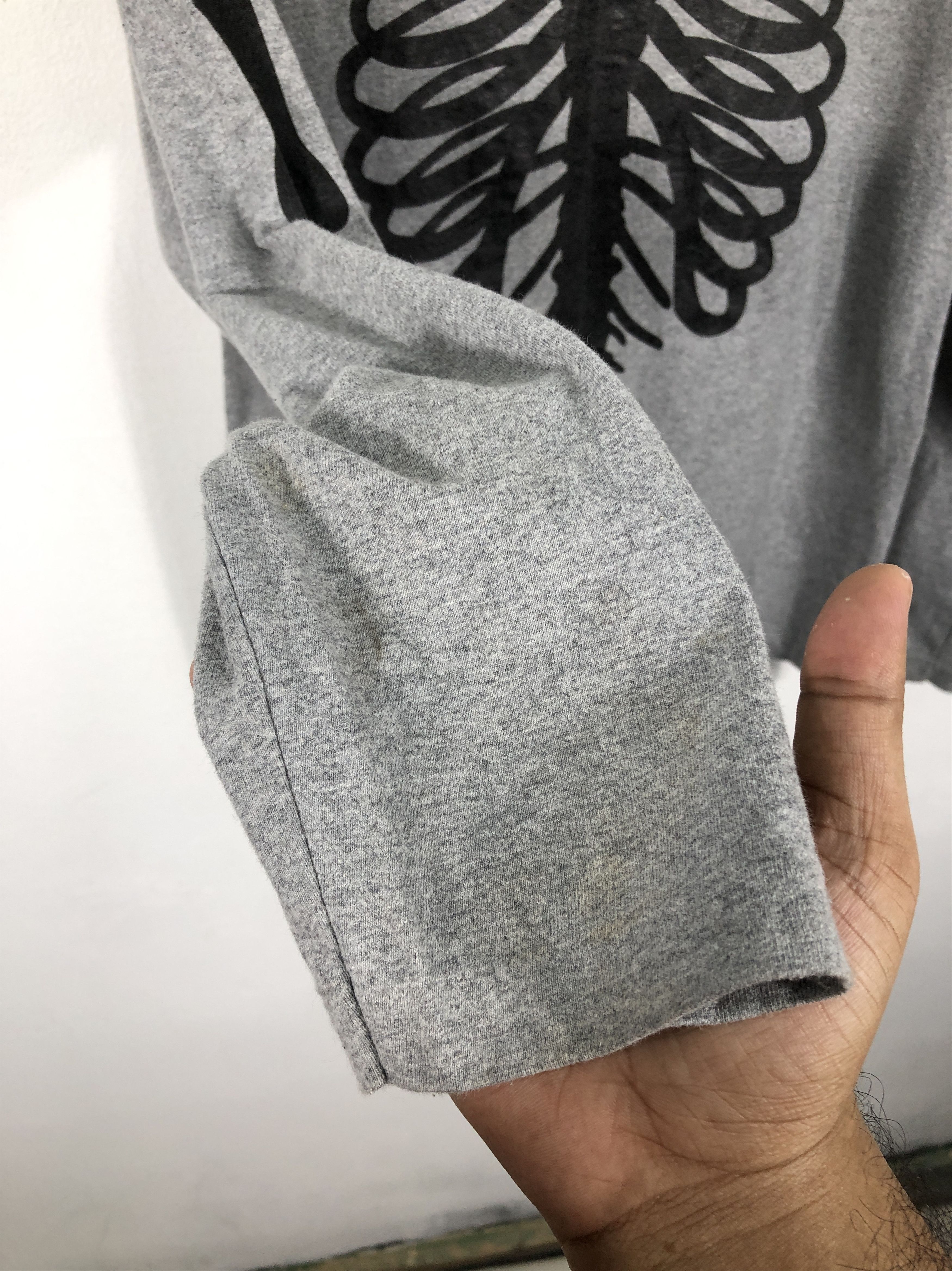 Vintage Vintage Skeleton Long Sleeve T-Shirt Size US S / EU 44-46 / 1 - 11 Thumbnail