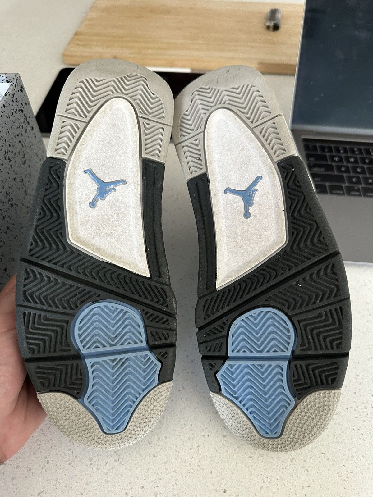 Jordan Brand Jordan Retro 4 Univeristy Blue Size US 7.5 / EU 40-41 - 6 Thumbnail