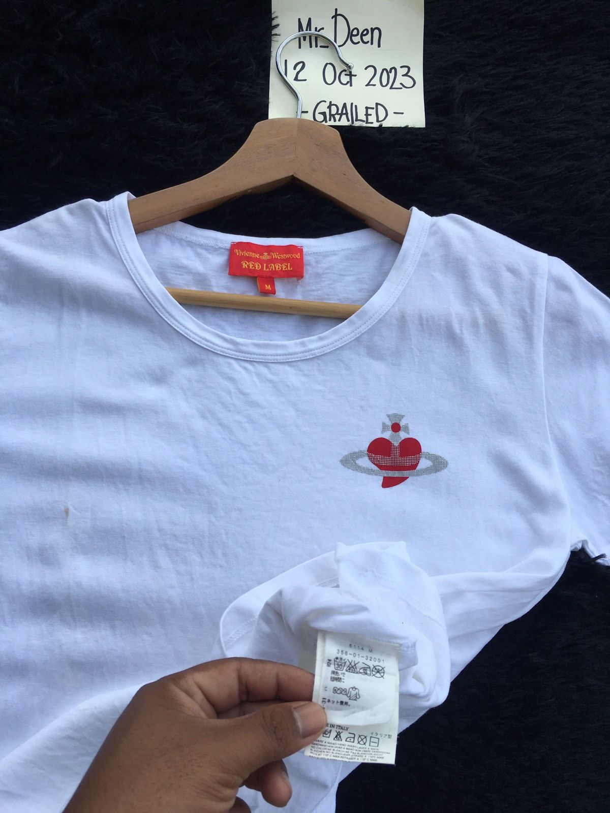 Vivienne Westwood Rare Vintage Vivienne Westwood Logo Tshirt Size S / US 4 / IT 40 - 10 Thumbnail
