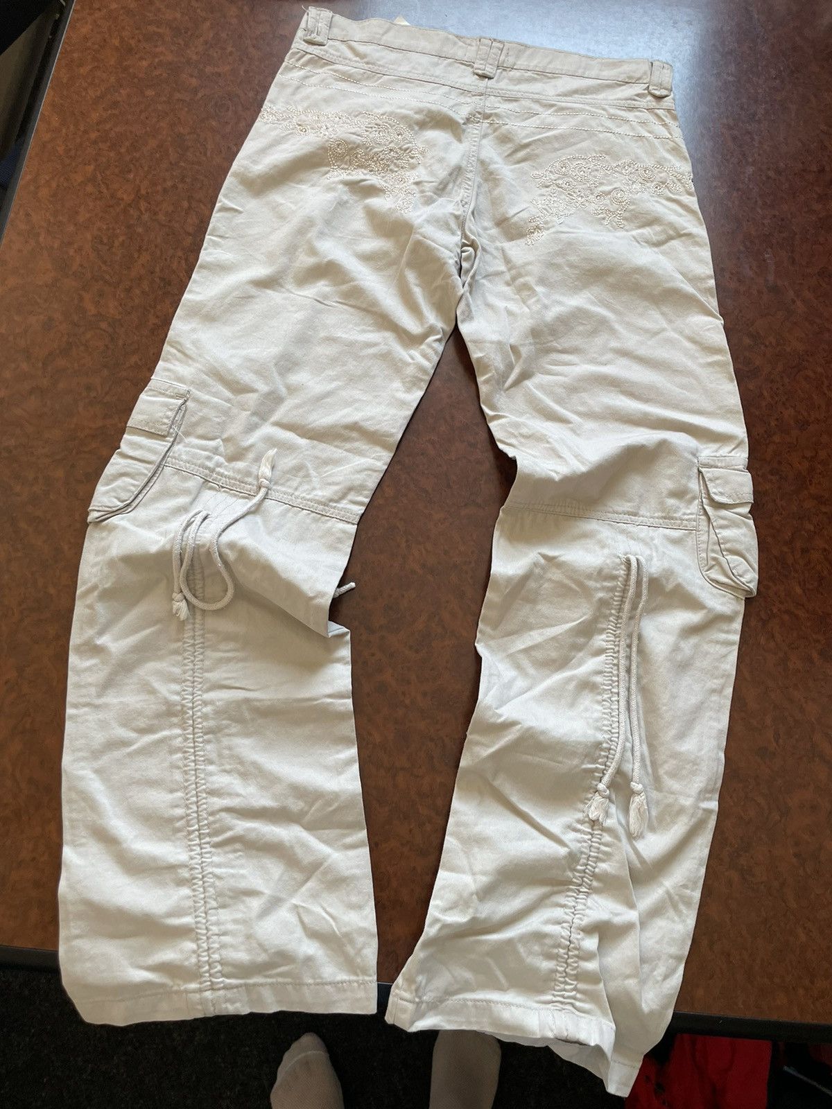 Japanese Brand Dolce Gabbana 90s multiPocket cargo pants CHROME jean rock Size 30" / US 8 / IT 44 - 3 Thumbnail
