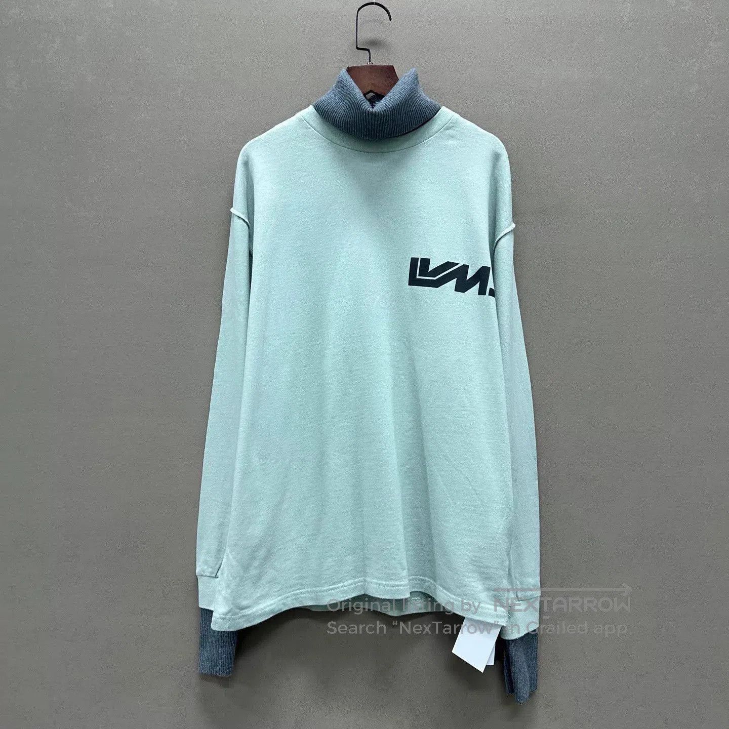 Louis Vuitton Blue Long Sleeve Turtleneck Shirt Size S. Size US S / EU 44-46 / 1 - 1 Thumbnail