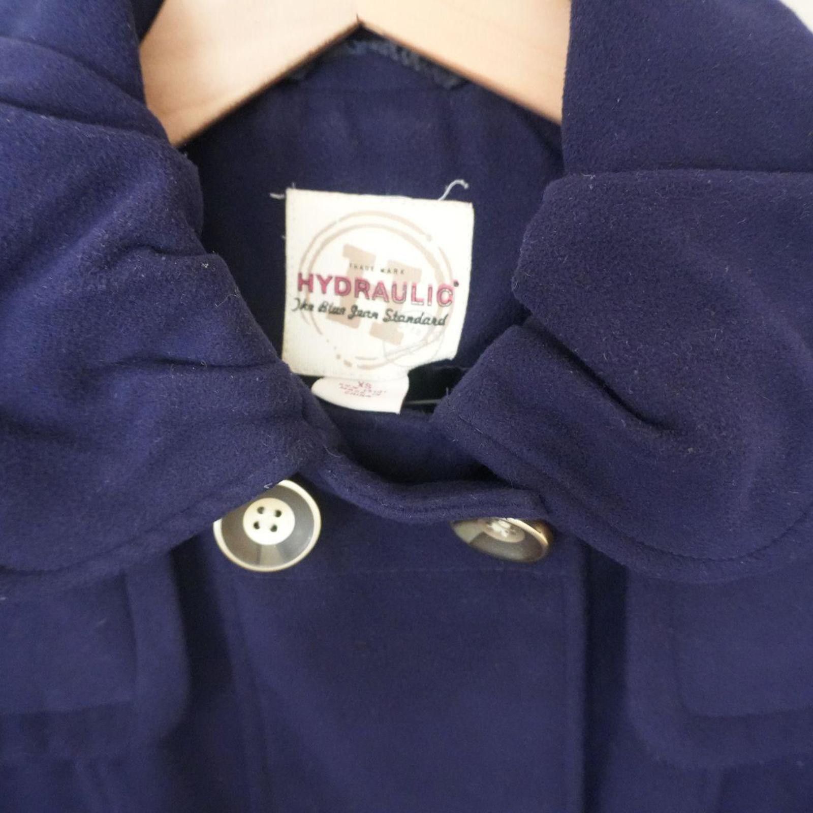 Other Hydraulic Pea Coat Women's XS Blue Size XS / US 0-2 / IT 36-38 - 4 Thumbnail