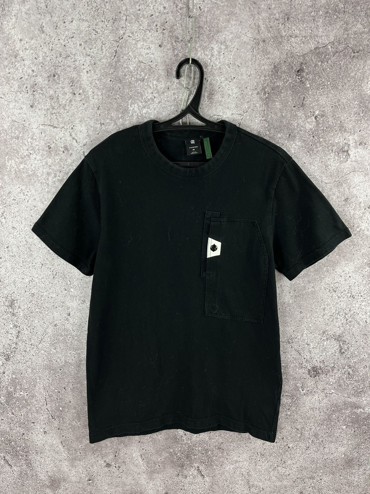 G-Star G-Star Raw T-Shirt Utility Pocket Logo Street Style Size M Size US M / EU 48-50 / 2 - 1 Thumbnail