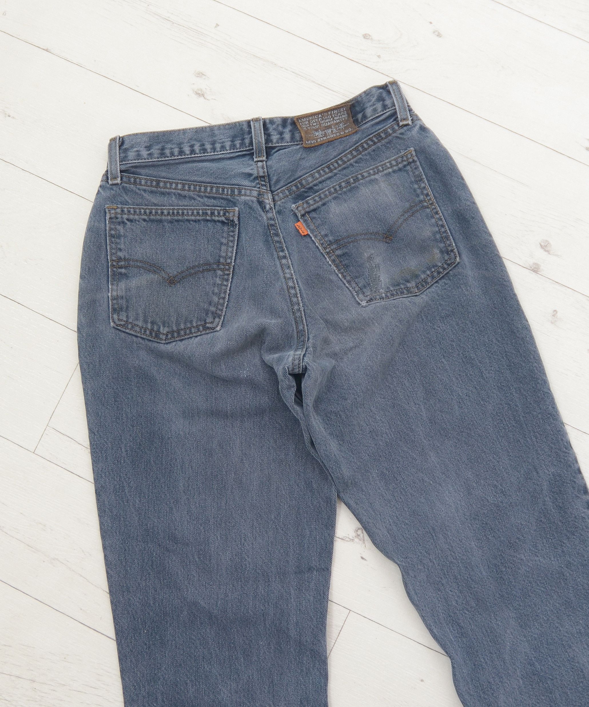 Levi's × Levi's Vintage Clothing × Vintage Vintage Levi’s Levis style 412 FIT Guide orange tab Rare Size US 30 / EU 46 - 9 Thumbnail