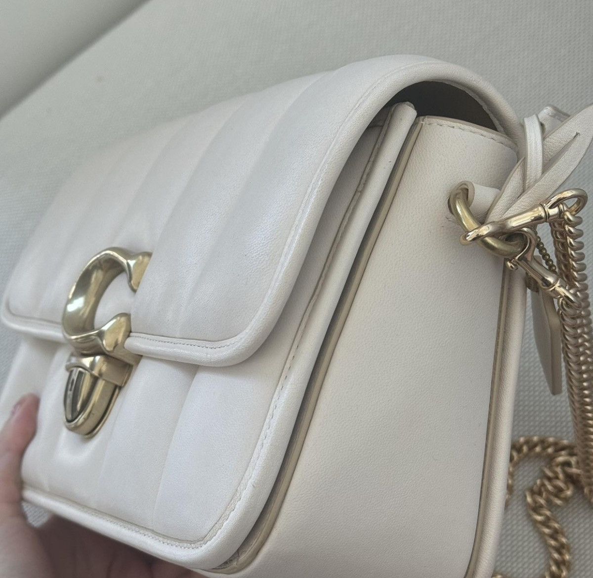 Coach Coach Pillow Tabby Shoulder Bag 26 – Chalk White Size ONE SIZE - 3 Thumbnail
