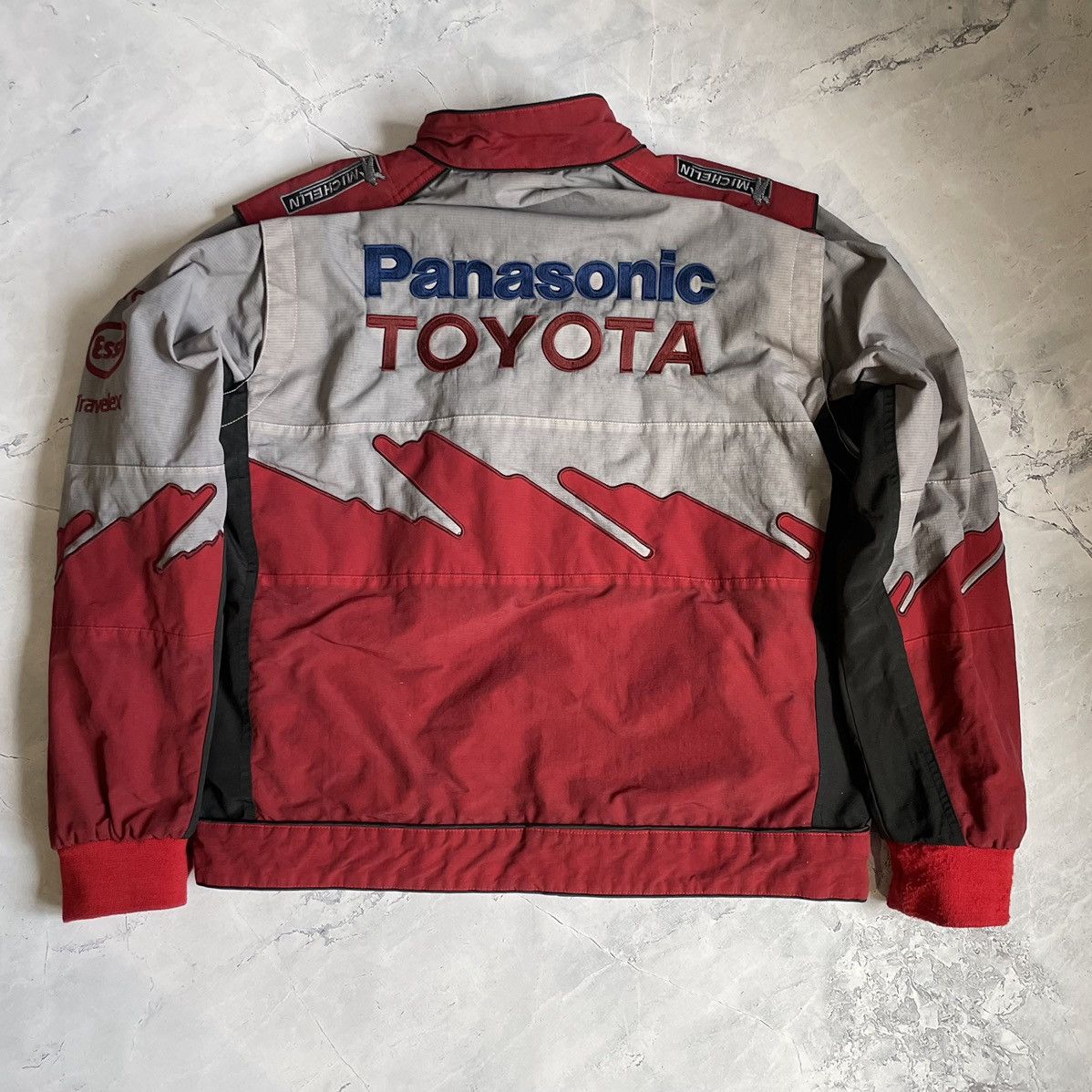 Formula 1 Toyota F1 Racing Panasonic Vintage NASCAR Bomber Jacket Size US L / EU 52-54 / 3 - 3 Thumbnail
