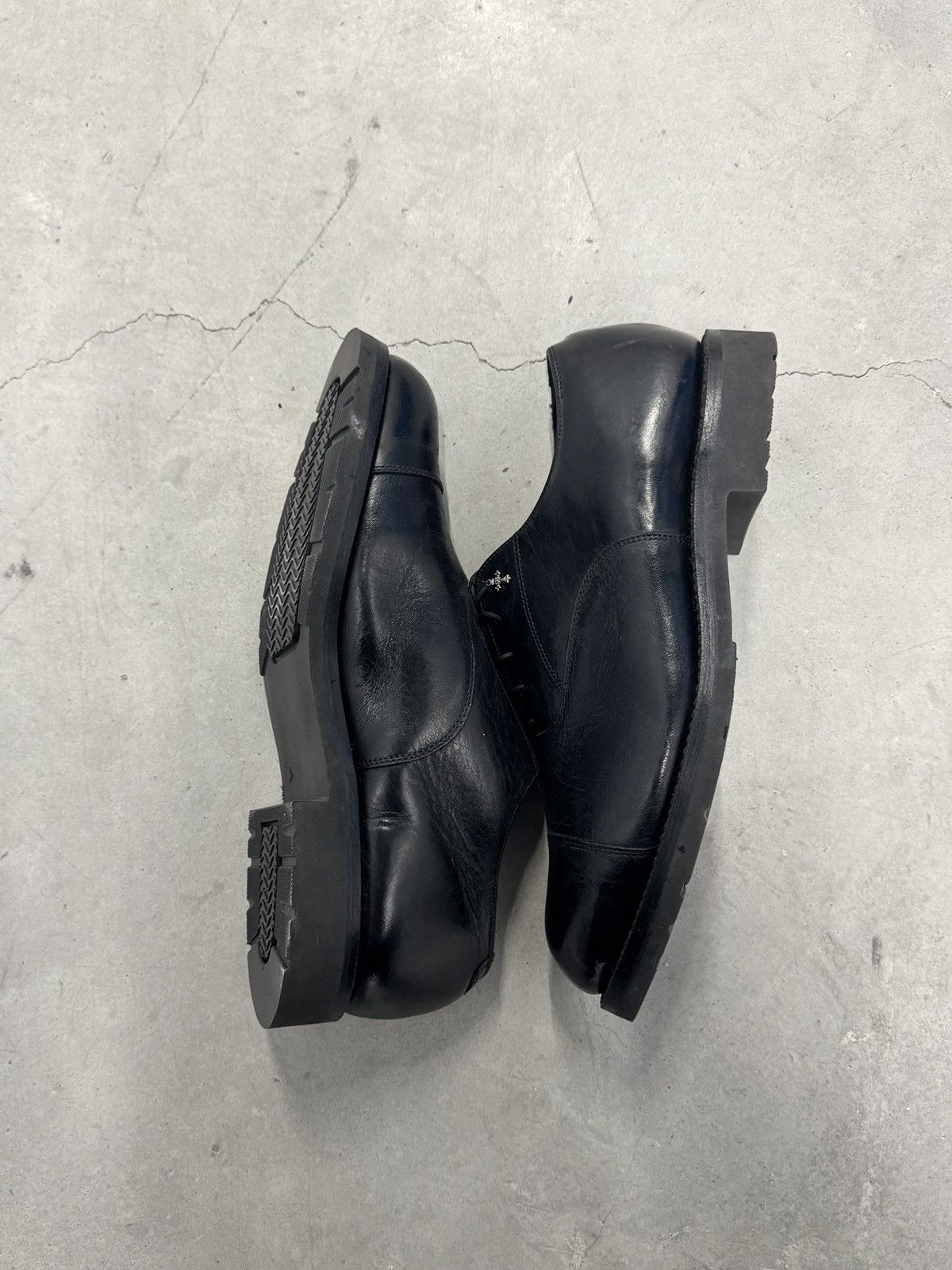 Vintage 1980’s Military Platform Derby’s Size US 10.5 / EU 43-44 - 6 Thumbnail