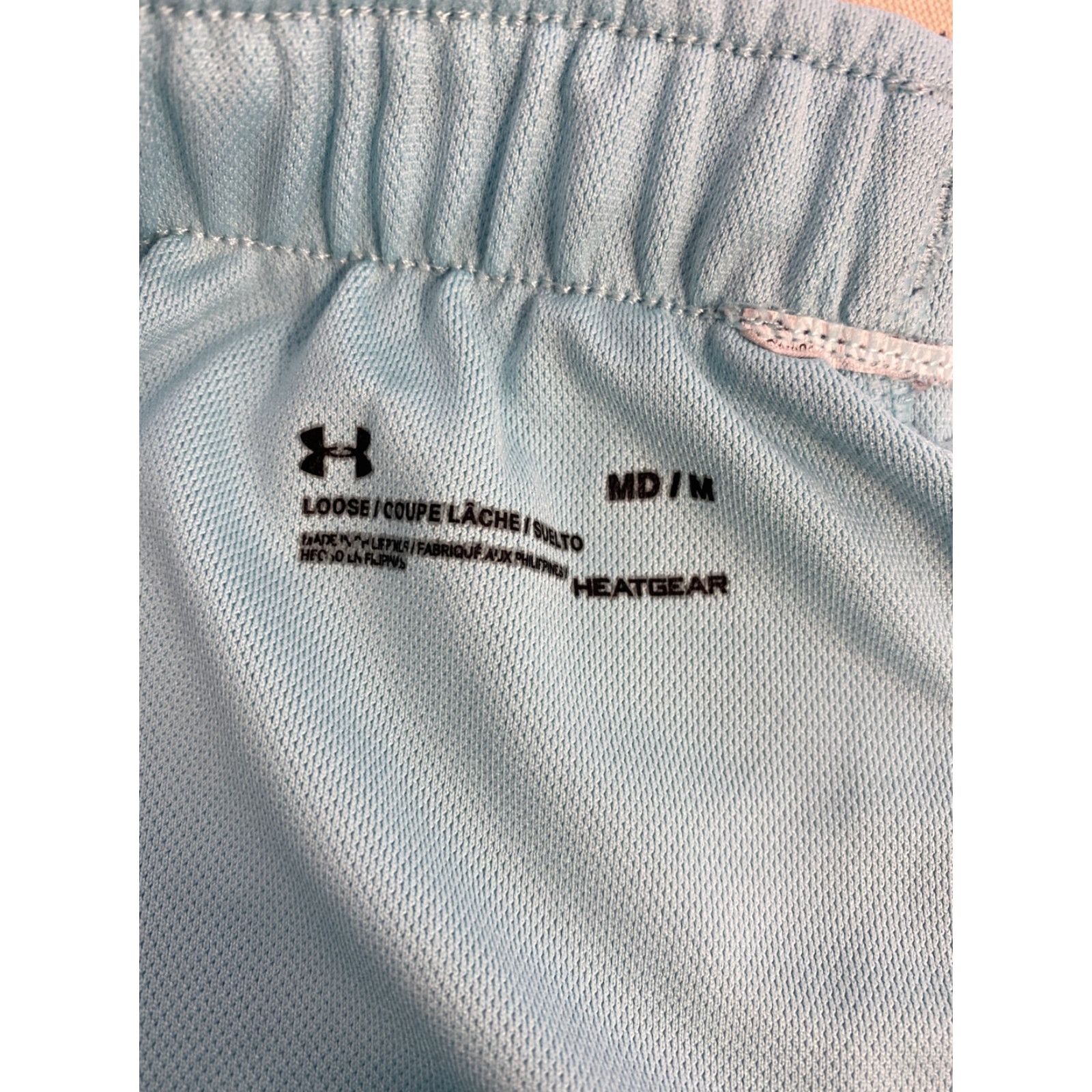 Under Armour Under Armour Women's Size M Athletic Shorts Aqua Regular Polyester/ 103-23 Size 32" / US 10 / IT 46 - 7 Thumbnail