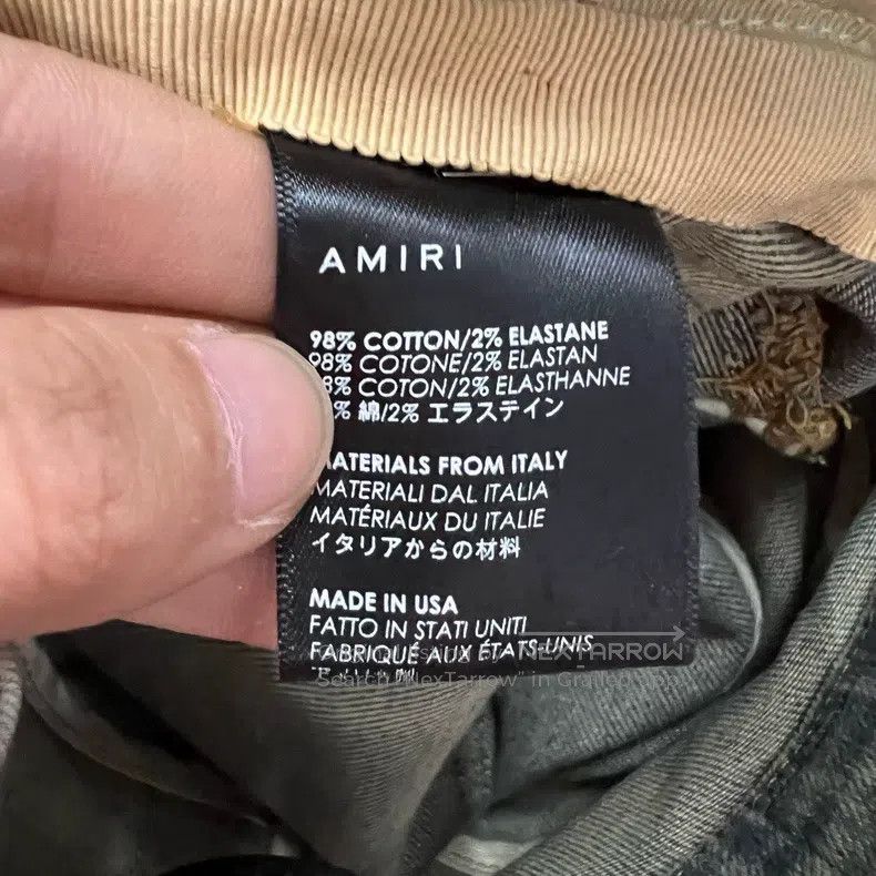 Amiri Amiri Blue Washed Destroyed Long Pants Size US 30 / EU 46 - 4 Thumbnail