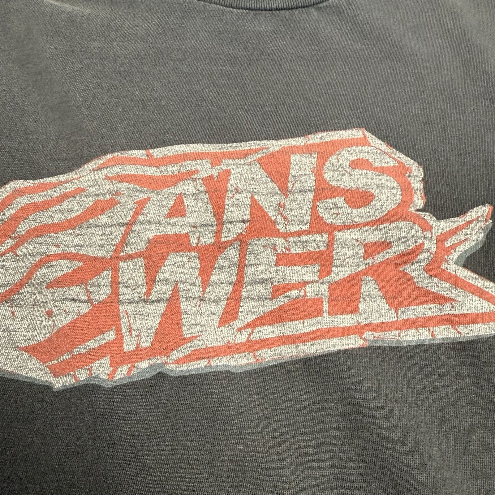 Other Answer Racing T Shirt Mens 2XL Faded Black Short Sleeve Size US XXL / EU 58 / 5 - 6 Thumbnail