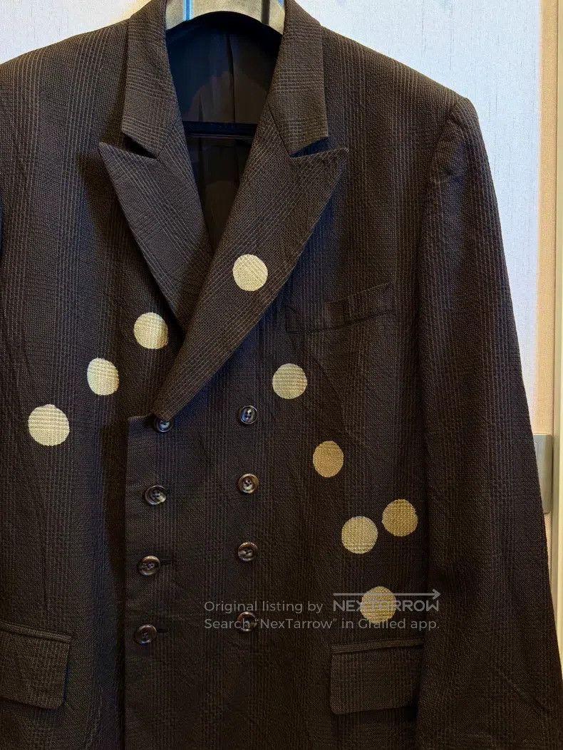 Yohji Yamamoto Yohji Yamamoto size s 96AW Eclipse blazer Size 48R - 2 Thumbnail