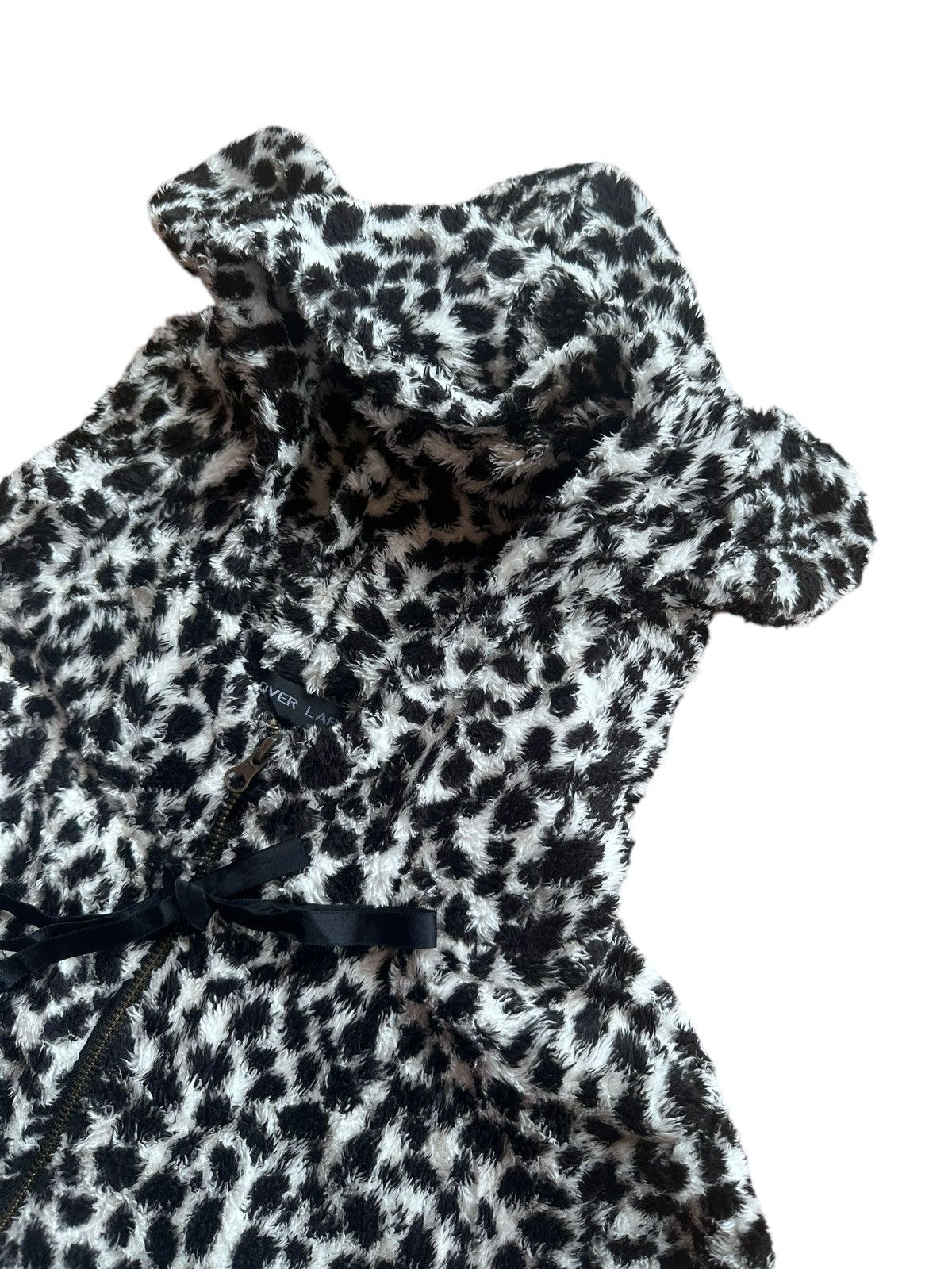 Issey Miyake RARE‼️Issey Miyake Over Lap Ear Bear Leopard Hoodie Jacket Size US S / EU 44-46 / 1 - 4 Thumbnail