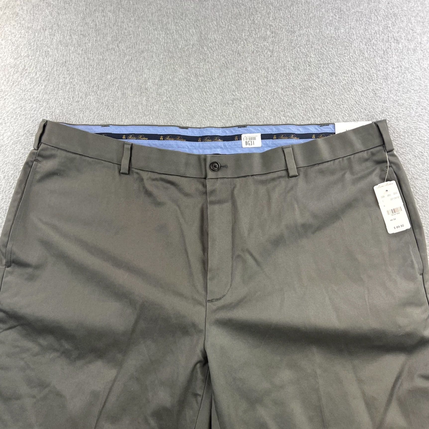Brooks Brothers Brooks Brothers Pants Mens 44x34 Gray Advantage Chino Light Stretch Casual Size US 44 / EU 60 - 4 Thumbnail