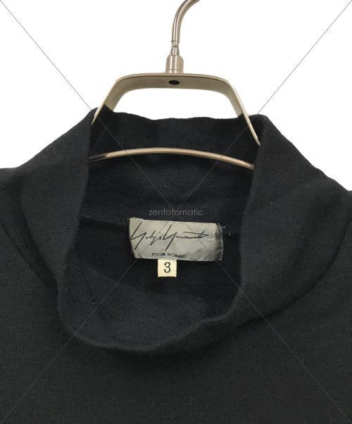 Yohji Yamamoto Yohji Yamamoto pour homme mock neck knit Size US L / EU 52-54 / 3 - 4 Thumbnail