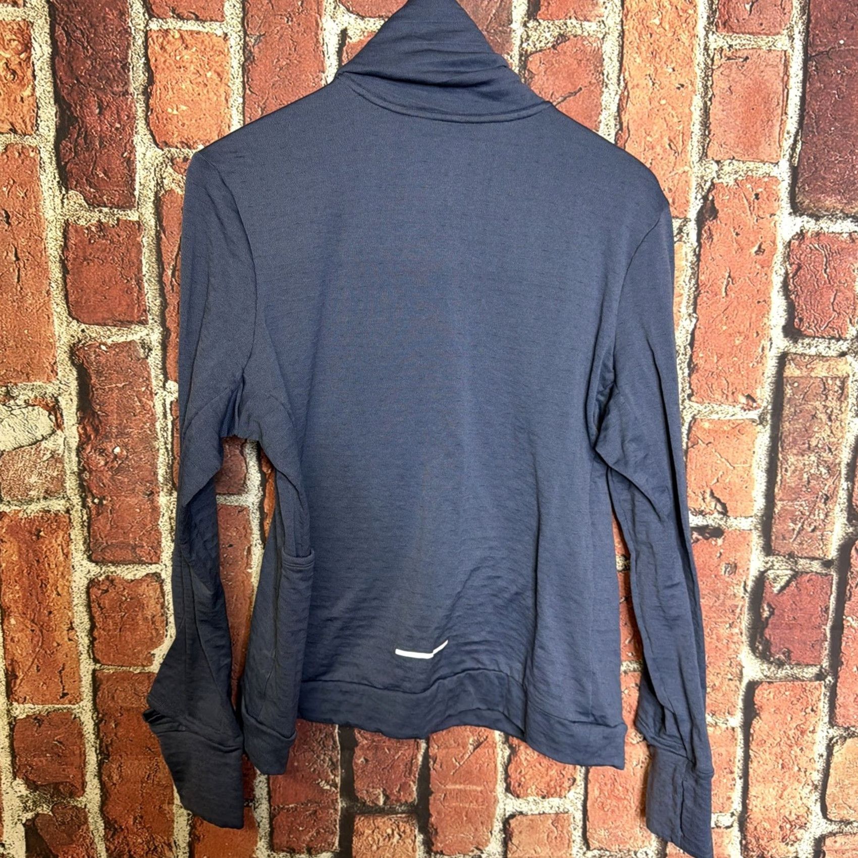 Nike Nike Therma Running Pullover Shirt Womens L Blue Size L / US 10 / IT 46 - 3 Thumbnail