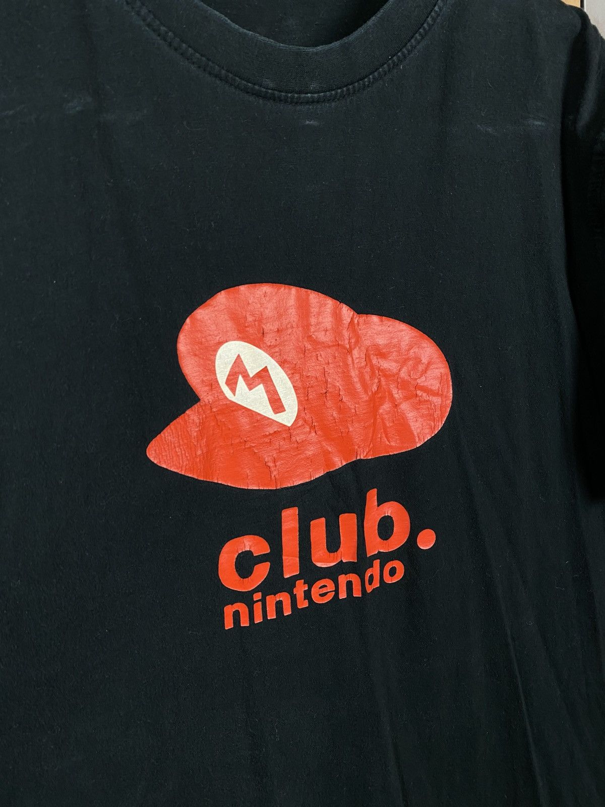 Nintendo 🥵Vintage 00s T-Shirt Club Nintendo 8-Bit Super Mario Tee🥵 Size US M / EU 48-50 / 2 - 2 Thumbnail