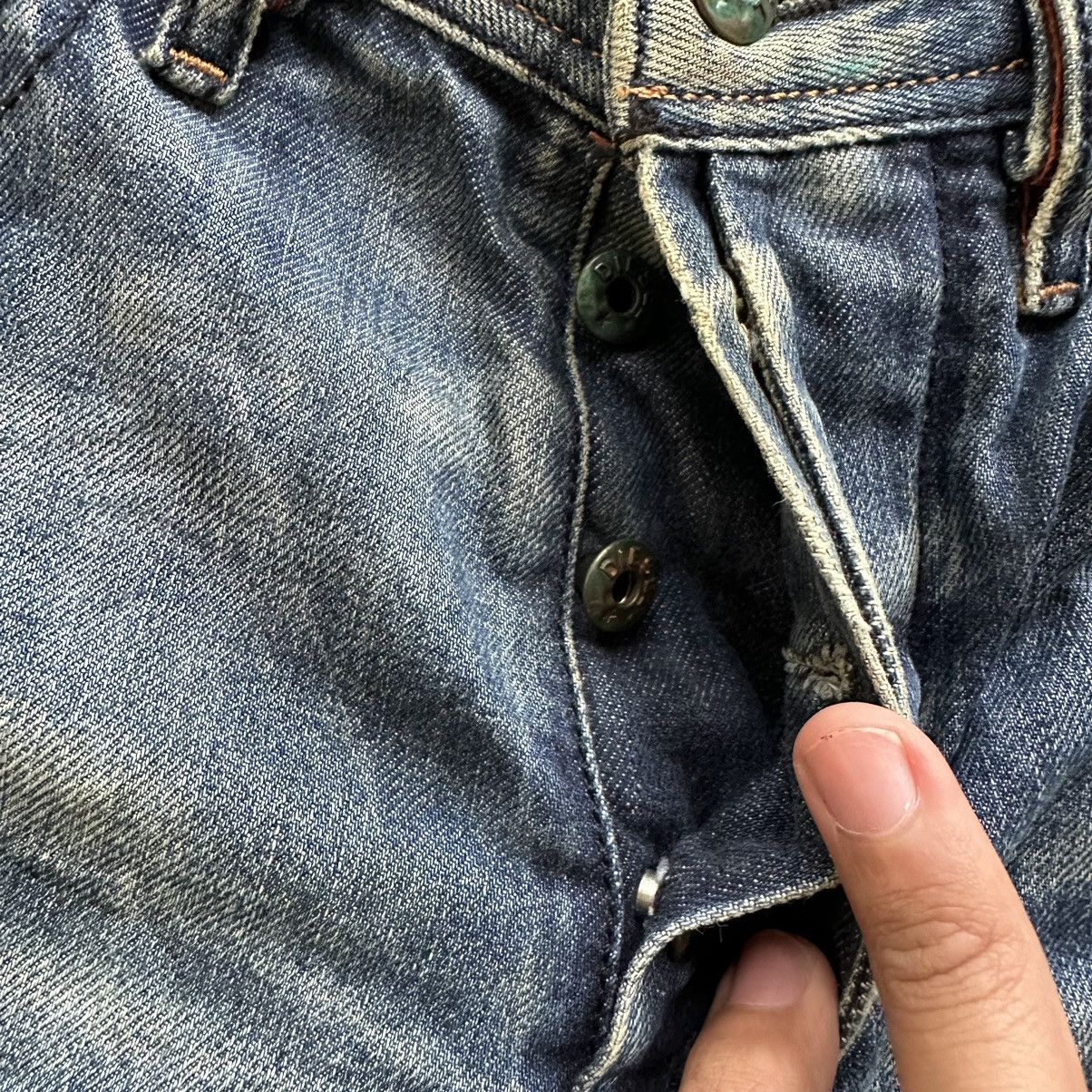 Japanese Brand W32 🔥 Vintage Diesel Sick Faded Distressed Denim Jean Pant Size US 32 / EU 48 - 7 Thumbnail