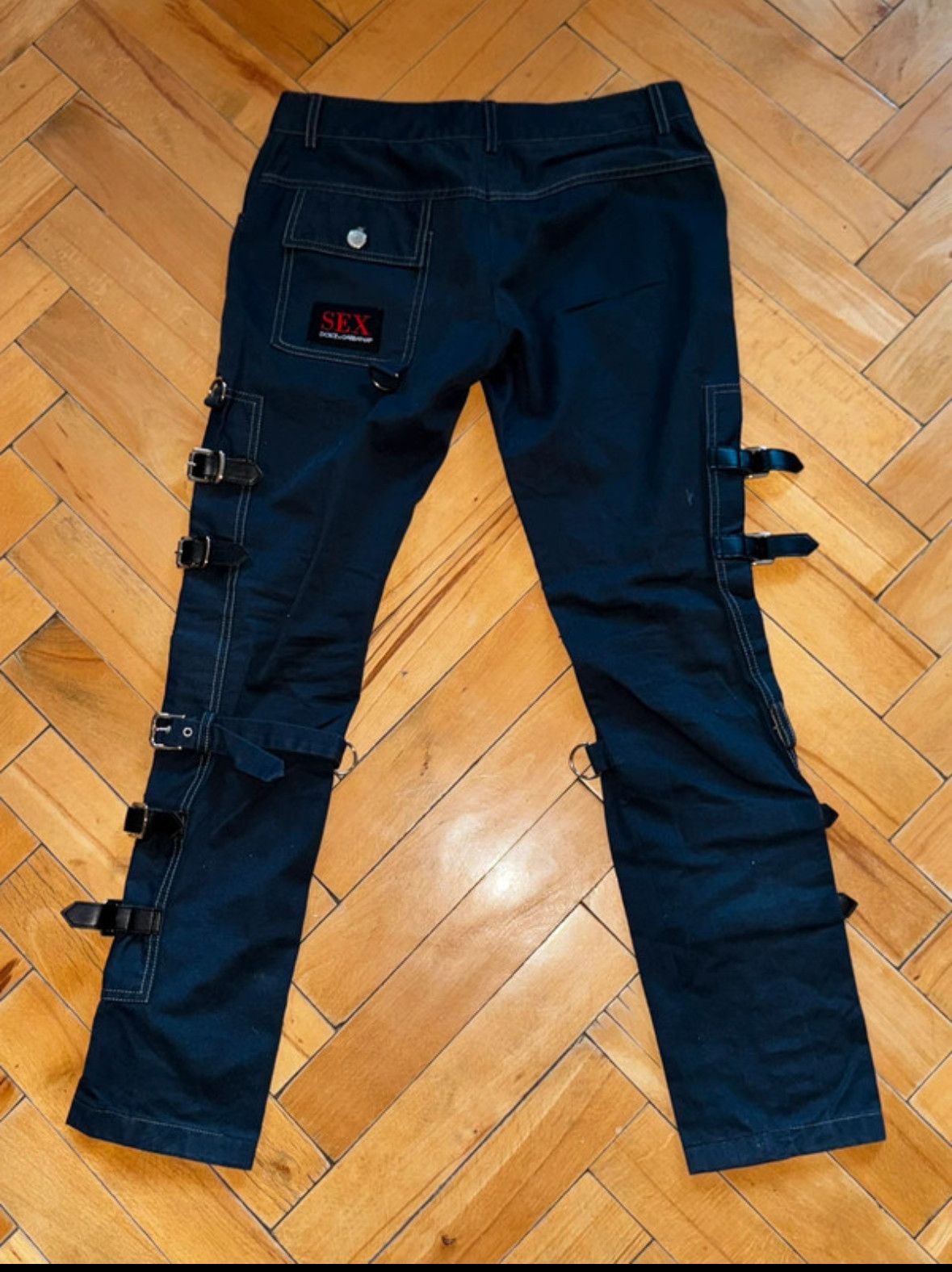 Dolce & Gabbana SS03 Sex Bondage Pants Size 27" / US 4 / IT 40 - 2 Thumbnail