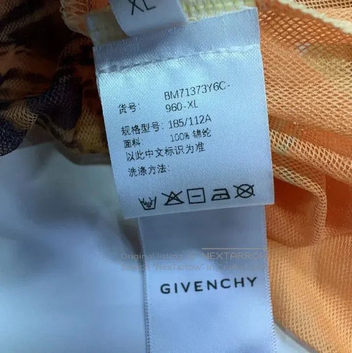 Givenchy Givenchy Multi-Pattern Long-Sleeve T-Shirt. Size US XL / EU 56 / 4 - 7 Thumbnail