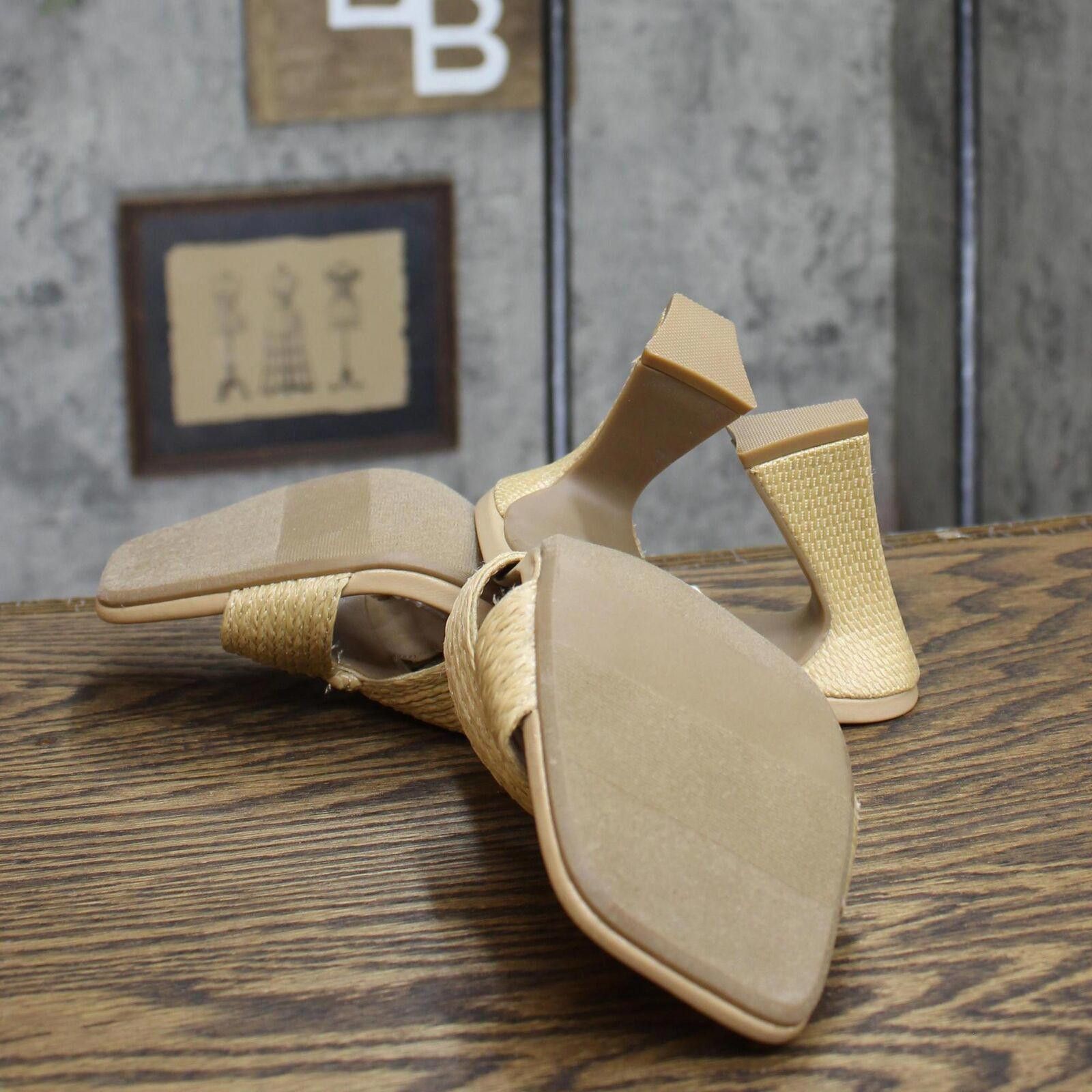 Designer NWT A New Day Mule Heels 89530591 Beige Brown 8.5M 8.5 M Size US 8.5 / IT 38.5 - 6 Thumbnail