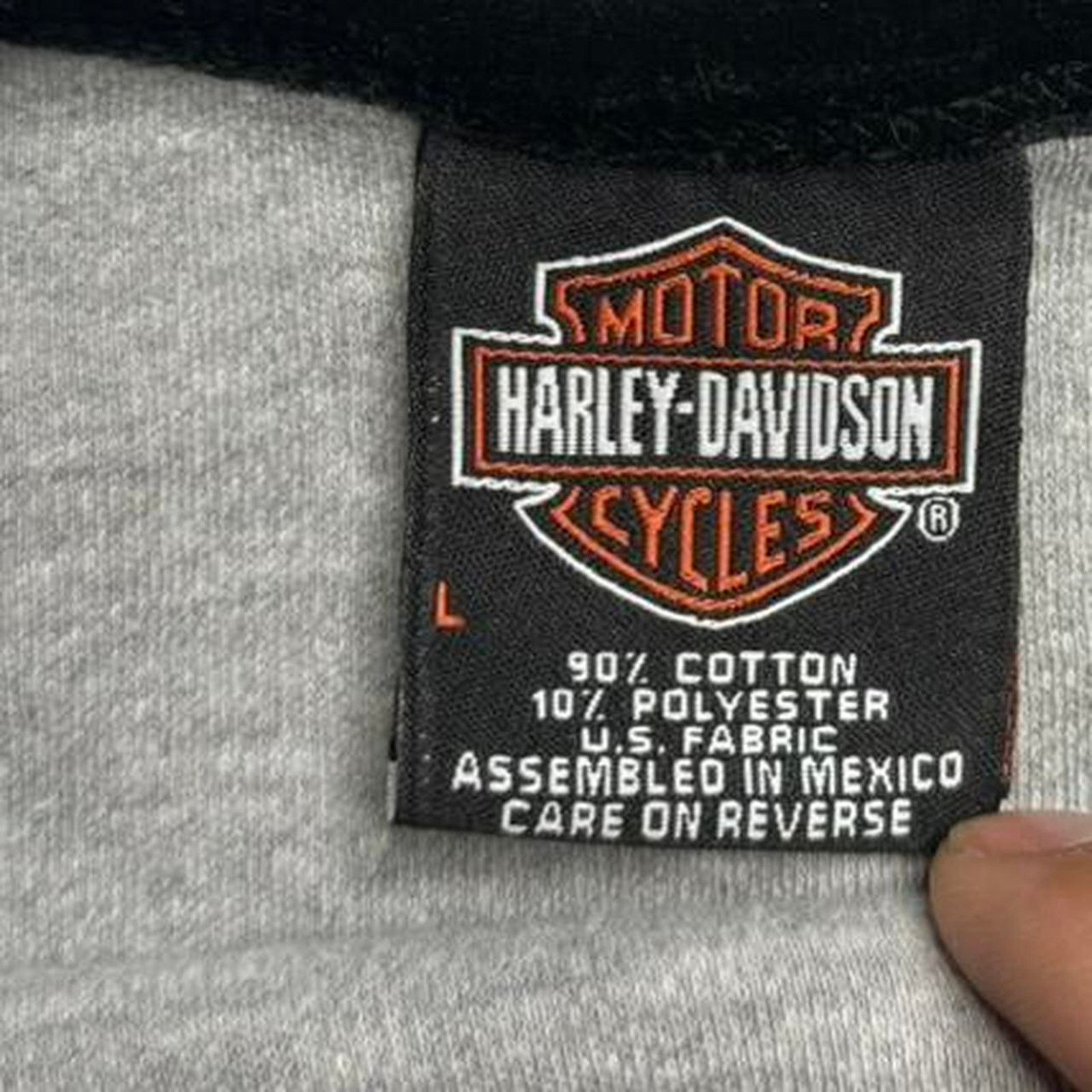 Harley Davidson Harley Davidson grey tank top black strap orange lace Size L Size L / US 10 / IT 46 - 6 Thumbnail