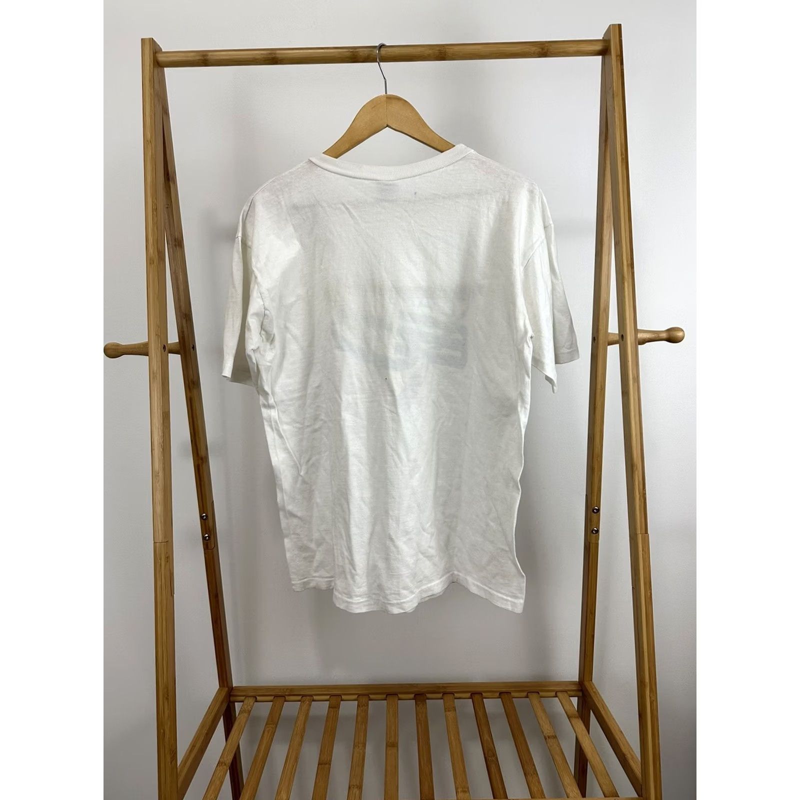 Disney VTG Captain EO 1986 Disney Michael Jackson 80s Promo T-Shirt RARE XL USA Mens White Size US XL / EU 56 / 4 - 2 Thumbnail