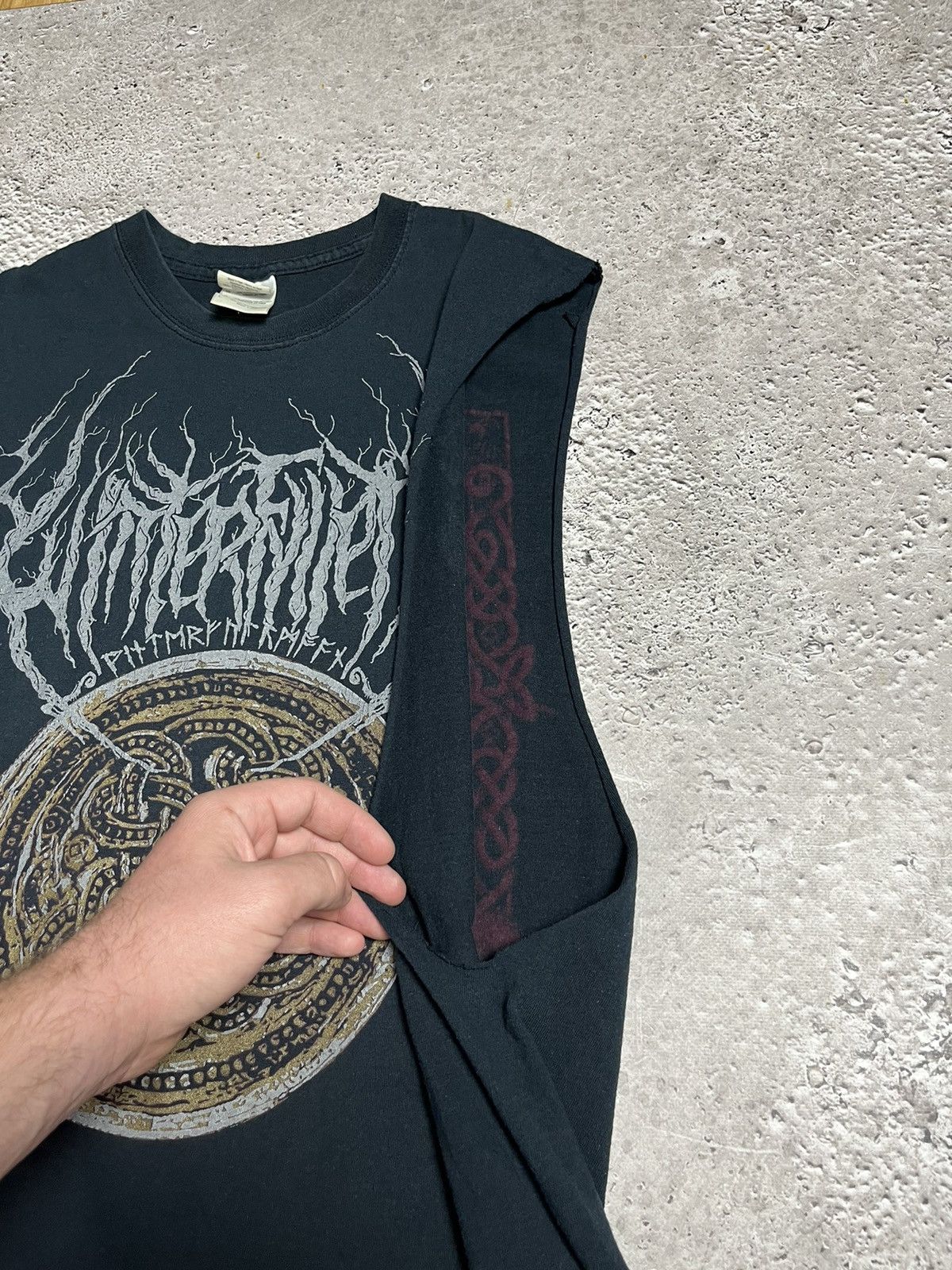 Band Tees Vintage Winterfylleth Sleeveless Tank Top Size US L / EU 52-54 / 3 - 7 Thumbnail