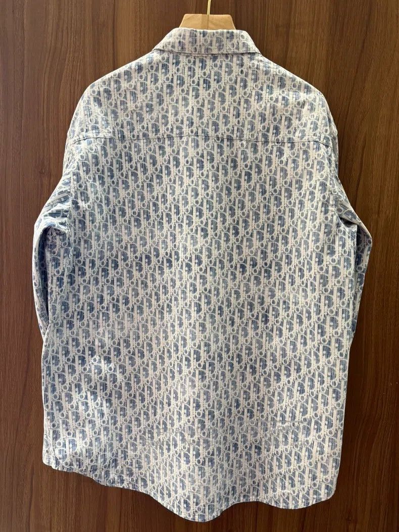 Dior Dior Long-sleeved shirt with full print of old flowers Size US XS / EU 42 / 0 - 2 Thumbnail