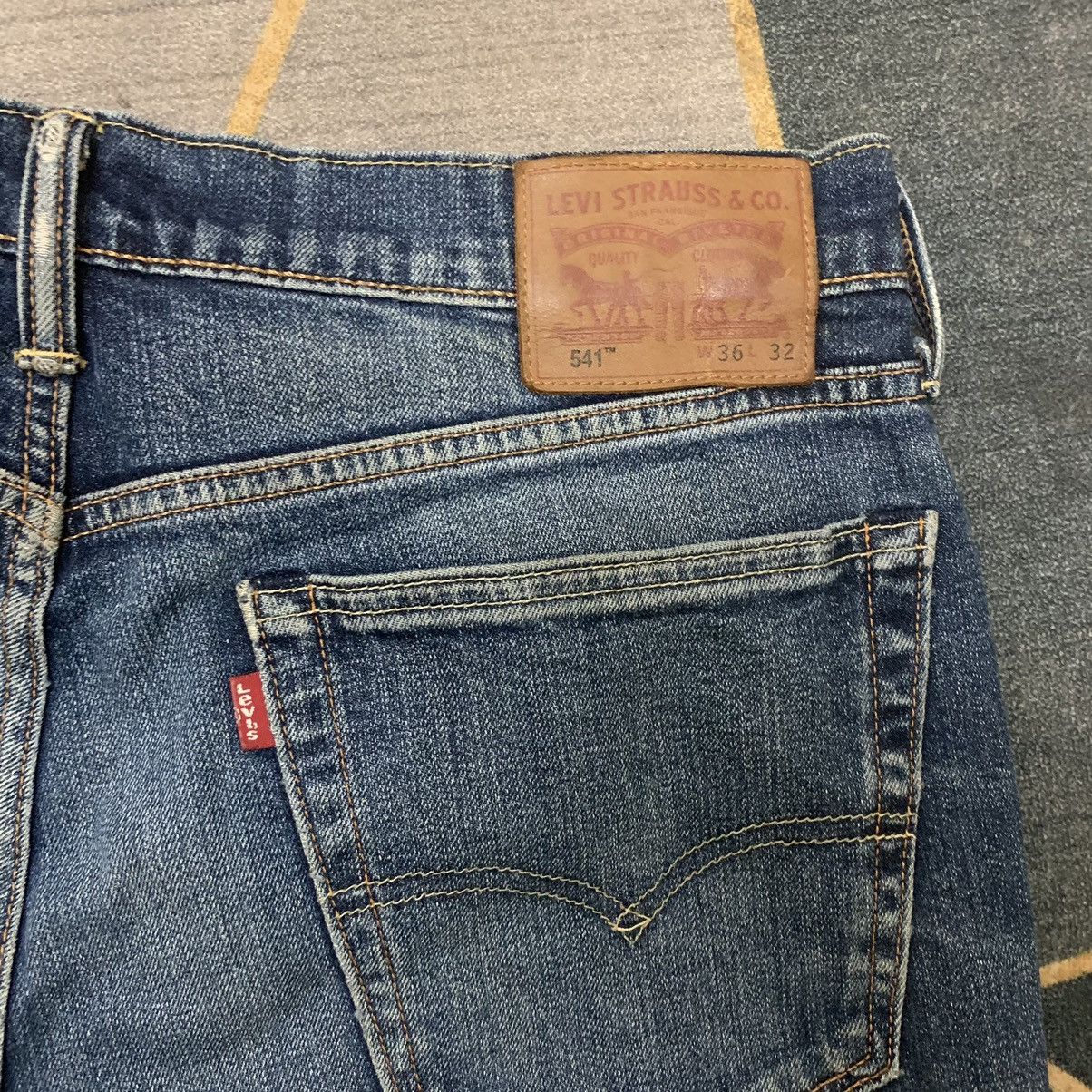 Japanese Brand × Levi's Vintage Clothing Levi’s 541 jeans salvage Size US 38 / EU 54 - 15 Thumbnail