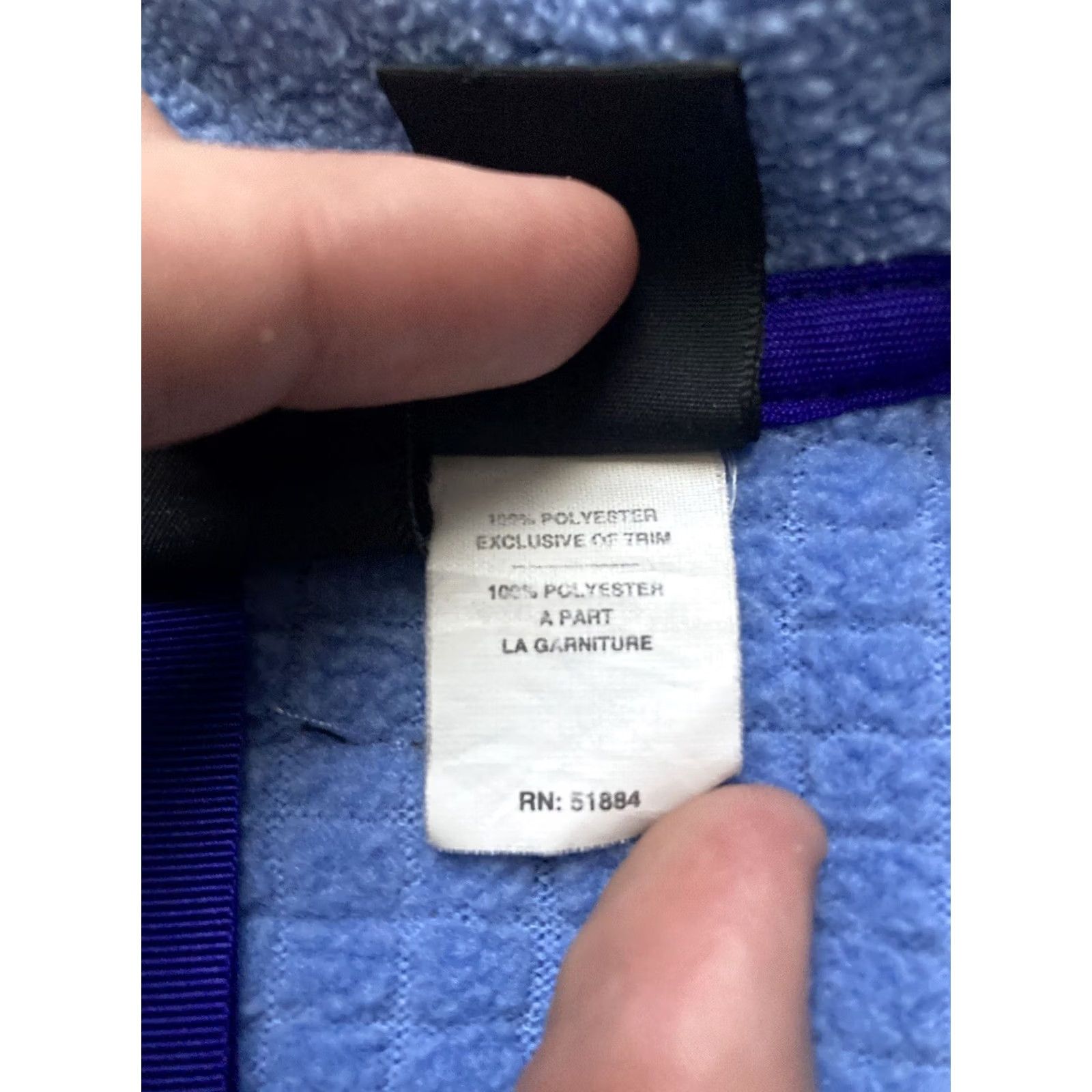 Patagonia VINTAGE Patagonia Regulator Fleece Jacket Womens Medium Light Blue Full Zip USA Reglular? Size M / US 6-8 / IT 42-44 - 6 Thumbnail