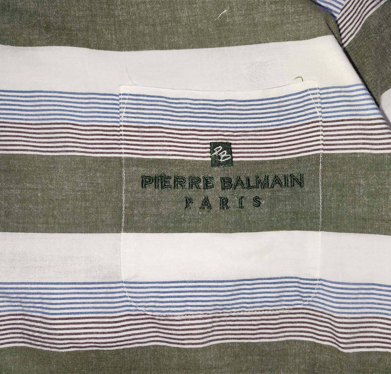 Pierre Balmain Pierre Balmain Stripes Longsleeve Size US M / EU 48-50 / 2 - 2 Thumbnail