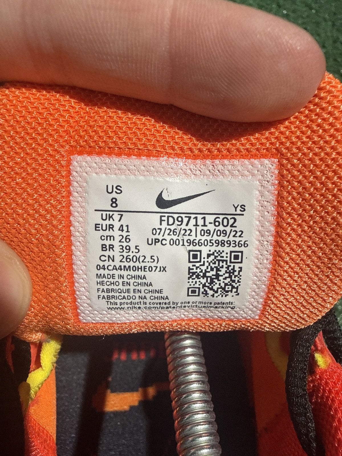 Nike Nike Zoom Vomero 5 Dorenbecker Size US 8 / EU 41 - 8 Thumbnail