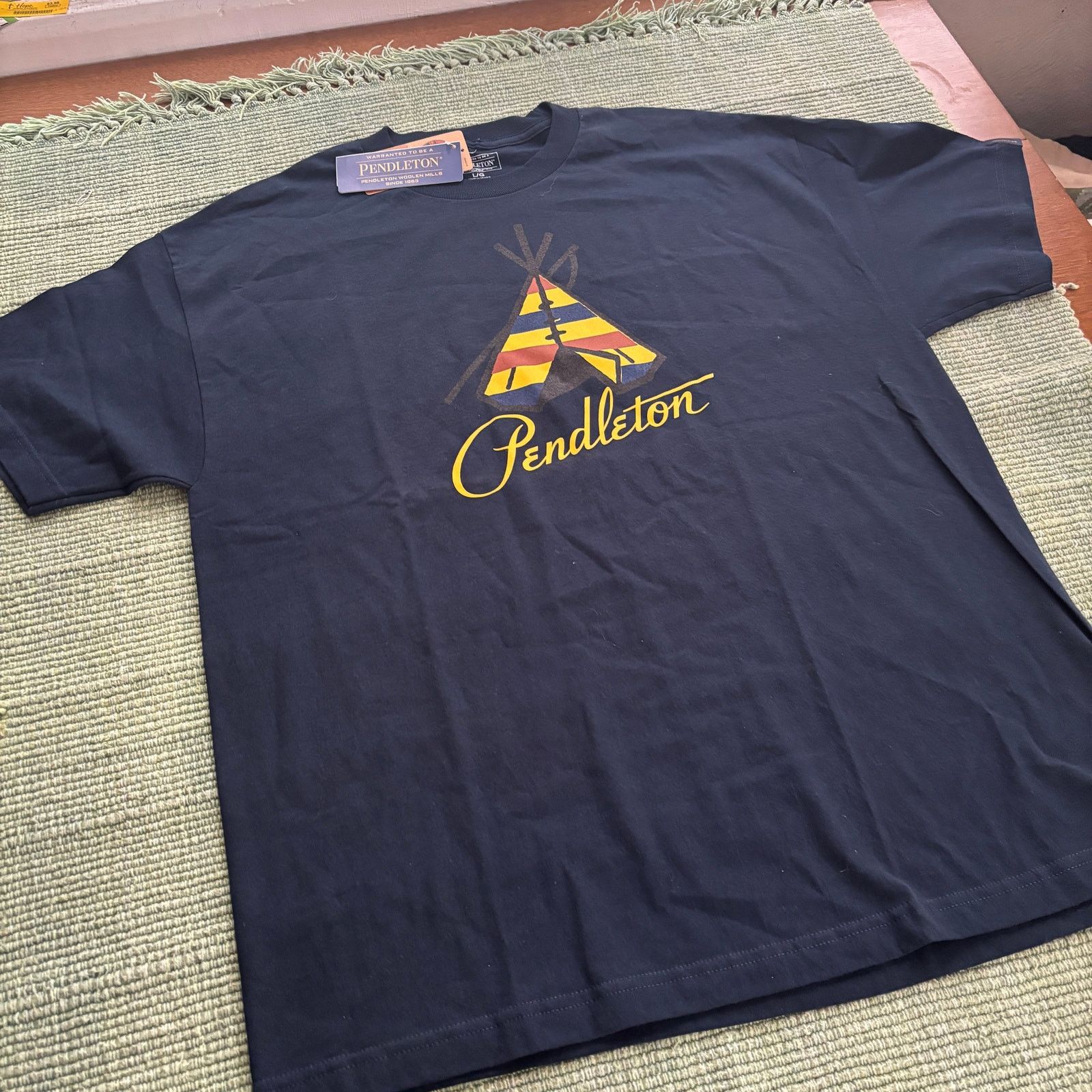 Pendleton Deadstock NWT Pendleton National Park Service Tee Shirt Size US XL / EU 56 / 4 - 9 Thumbnail