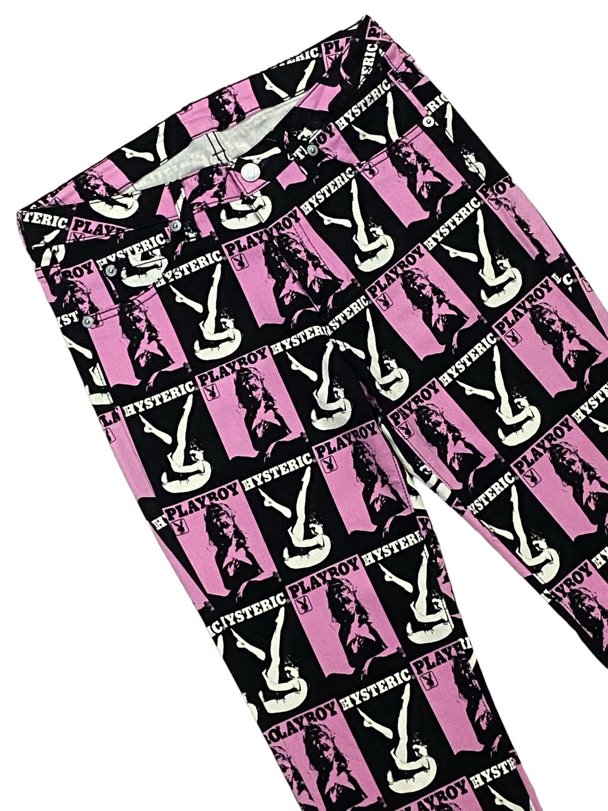 Hysteric Glamour Hysteric Glamour X Play Boy Full Print Stretch Jeans Size 28" / US 6 / IT 42 - 17 Thumbnail