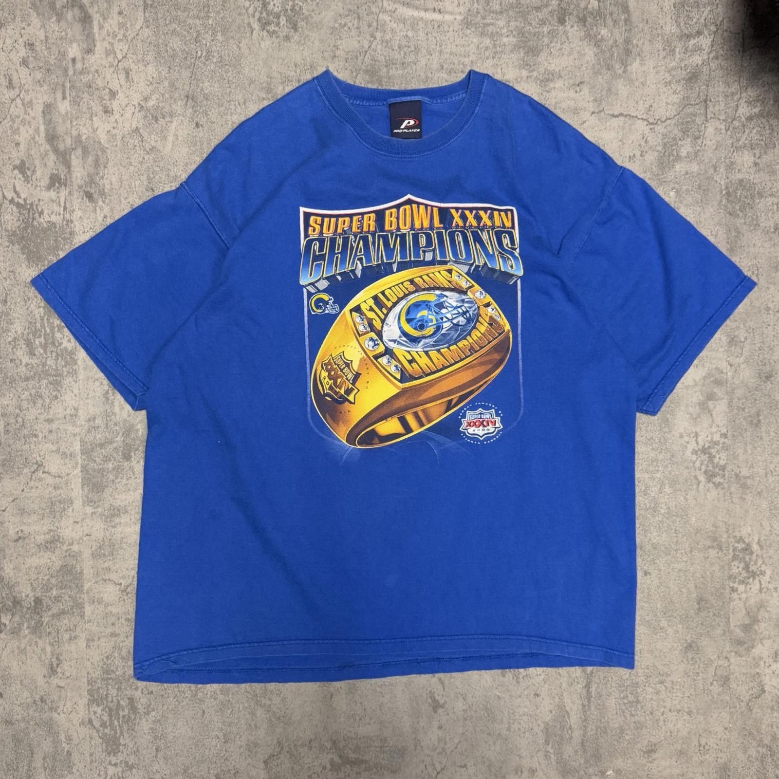 Pro Player 2000 St. Louis Rams Super Bowl Champs — XL — Size US XL / EU 56 / 4 - 1 Thumbnail