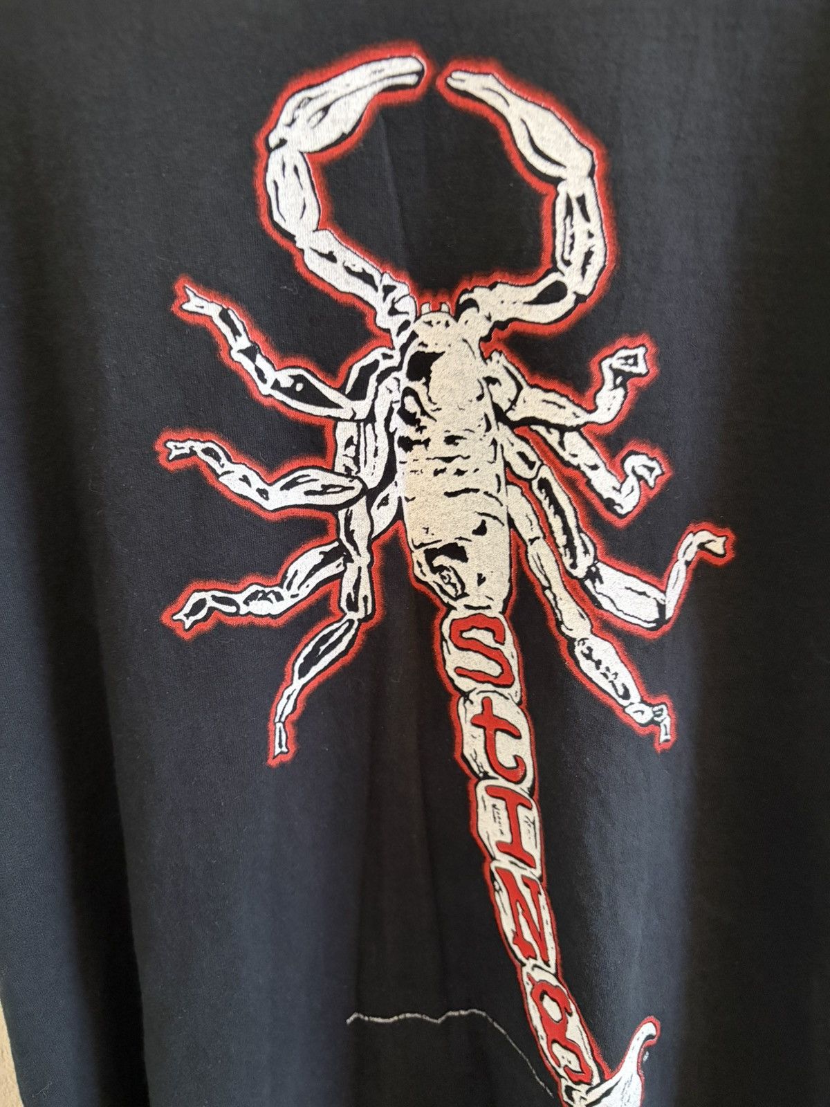 Vintage Vintage 1998 Sting + nWo Scorpion WCW Licensed Tee Black XL Size US XL / EU 56 / 4 - 3 Thumbnail