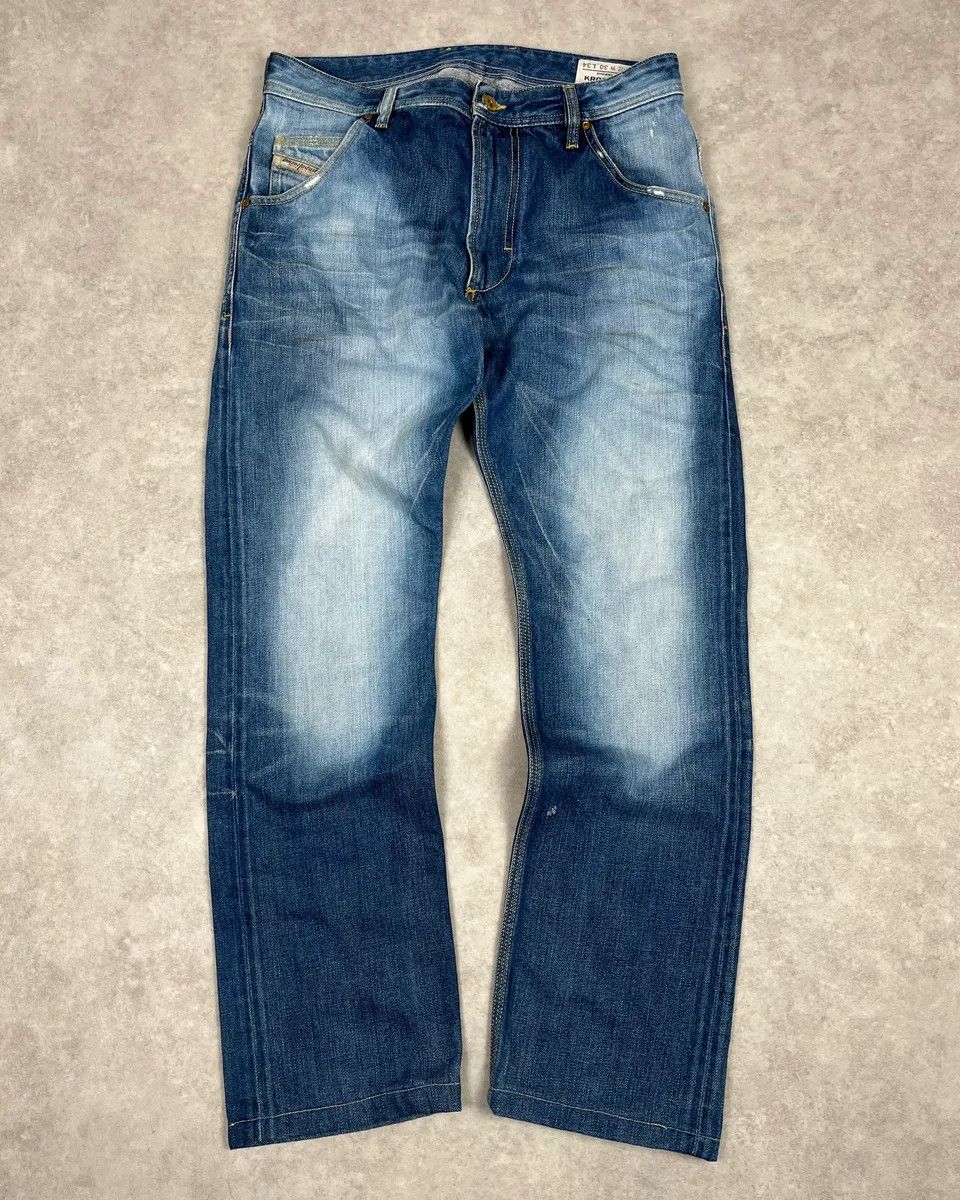 Diesel Diesel Blue Faded Denim Jeans Size US 32 / EU 48 - 1 Thumbnail