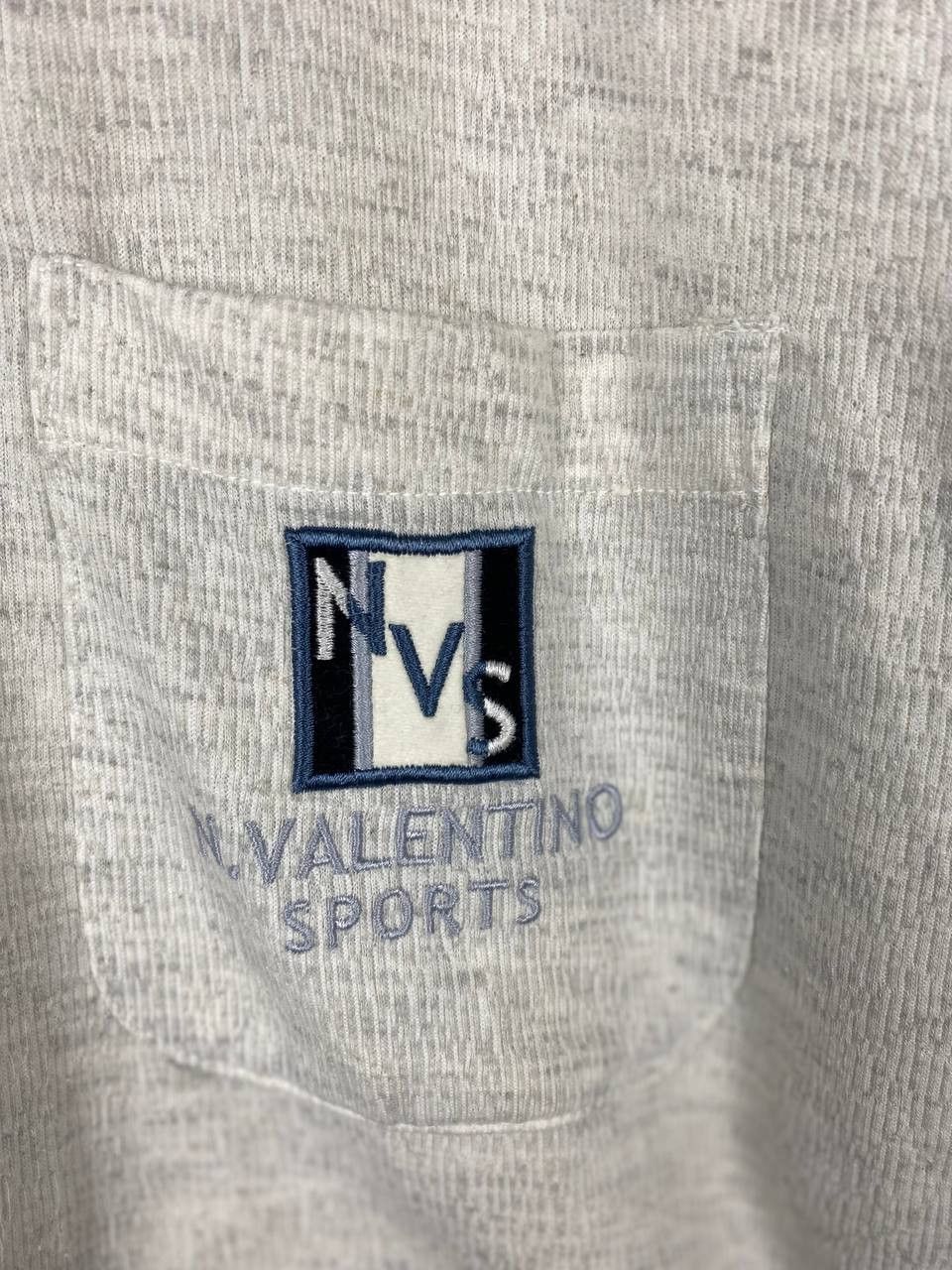 Valentino nicola valentino single pocket embroided logo tee Size US M / EU 48-50 / 2 - 2 Thumbnail