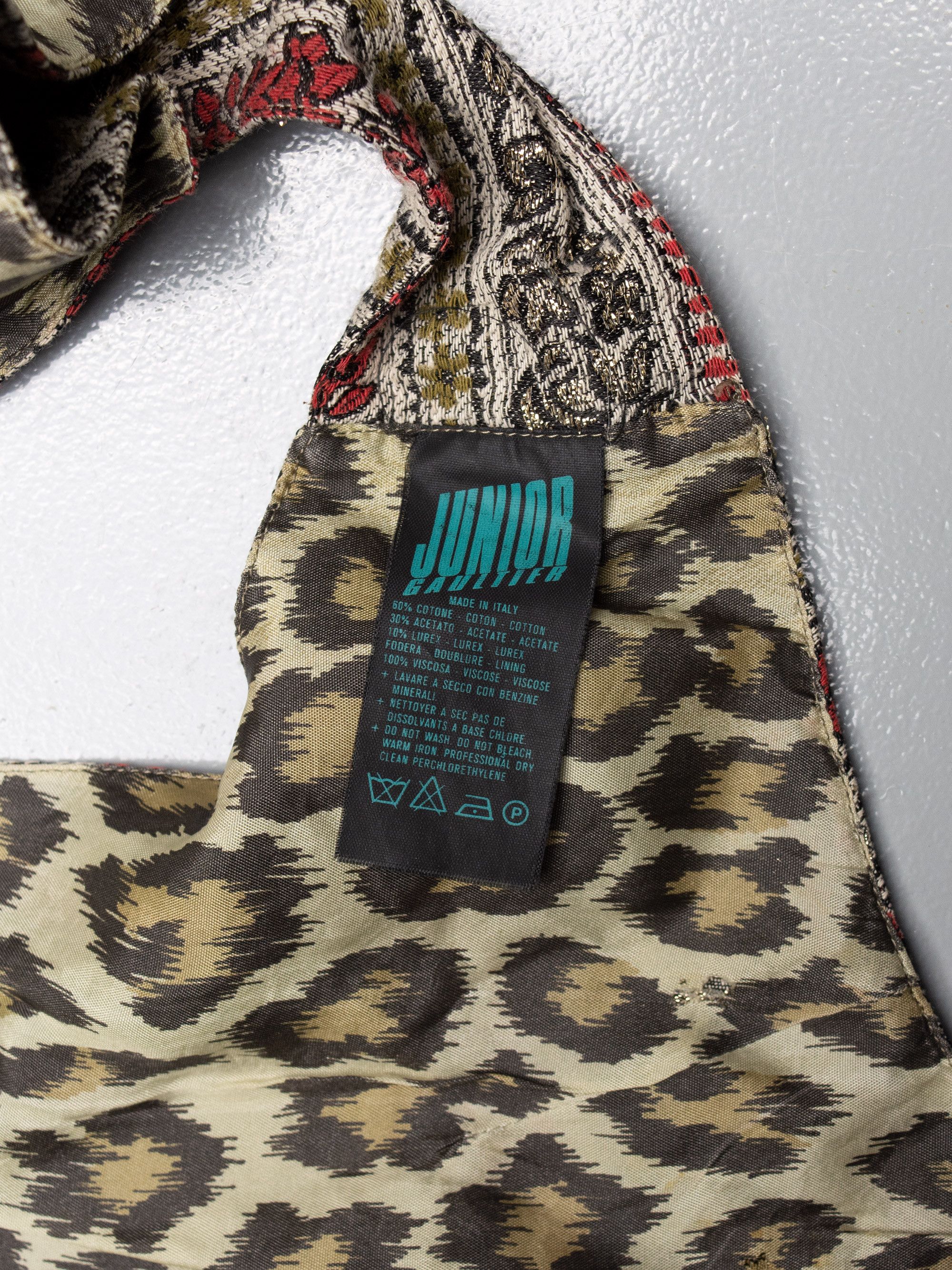 Jean Paul Gaultier vintage Junior Gaultier embroidered vest Size L / US 10 / IT 46 - 8 Thumbnail