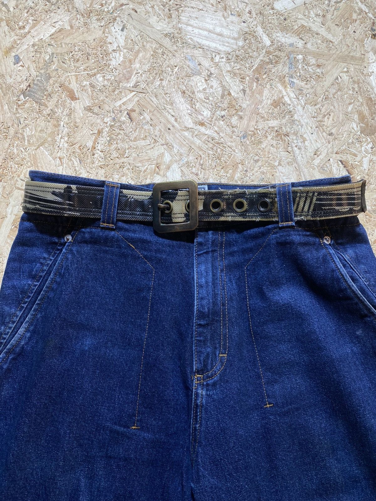 Final Home Vintage Final Home Camouflage Canvas Belt Size ONE SIZE - 9 Thumbnail