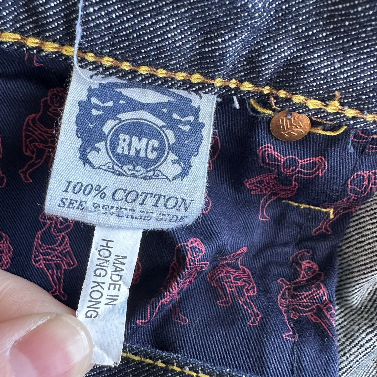 RMC Jeans Vintage Red Monkey Company RMC Jeans Mens 38x28 Tag 40 Dark Size US 38 / EU 54 - 14 Thumbnail