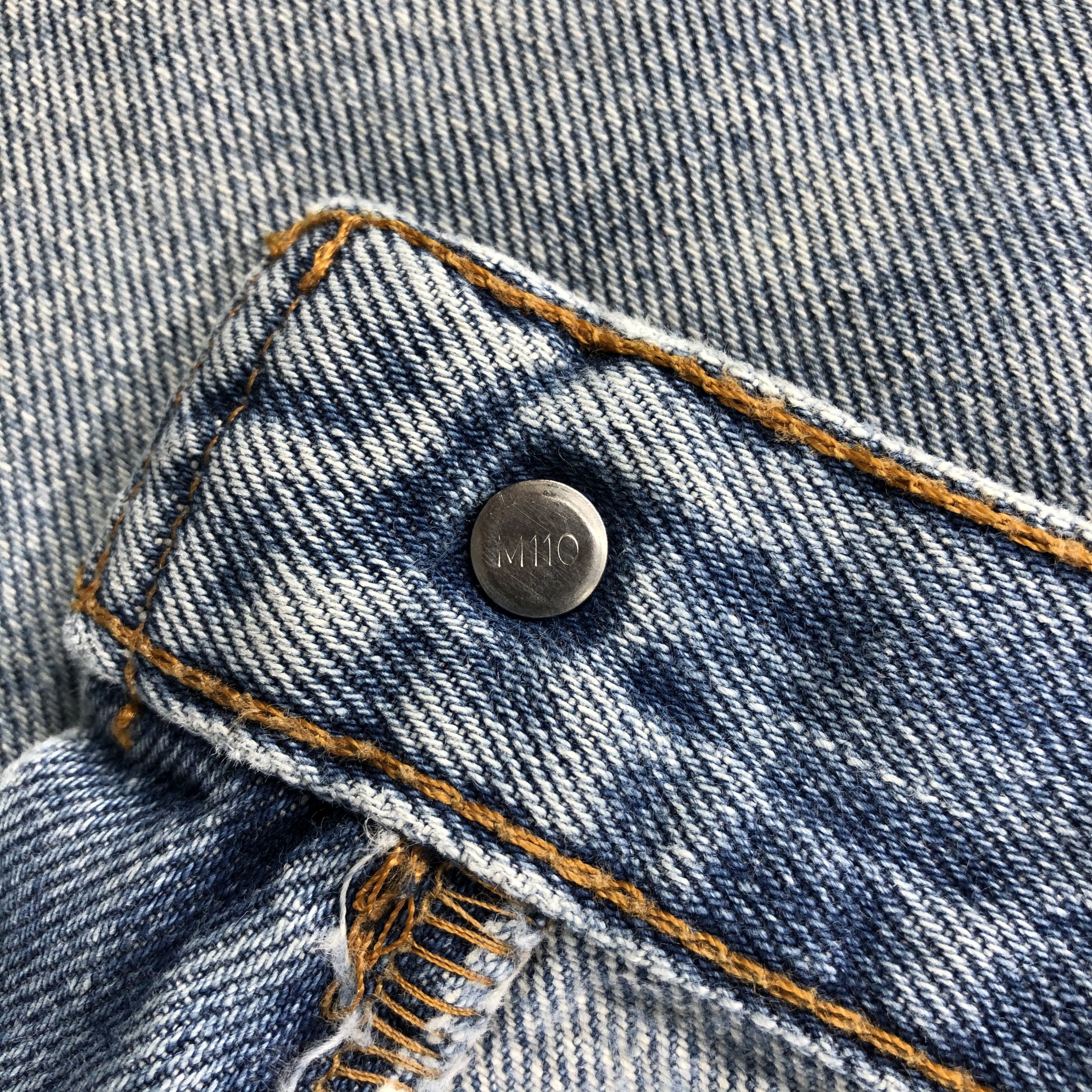 Levi's Vintage 90s Blue Wash Levis 550 Jeans-J1464 Size US 36 / EU 52 - 10 Thumbnail