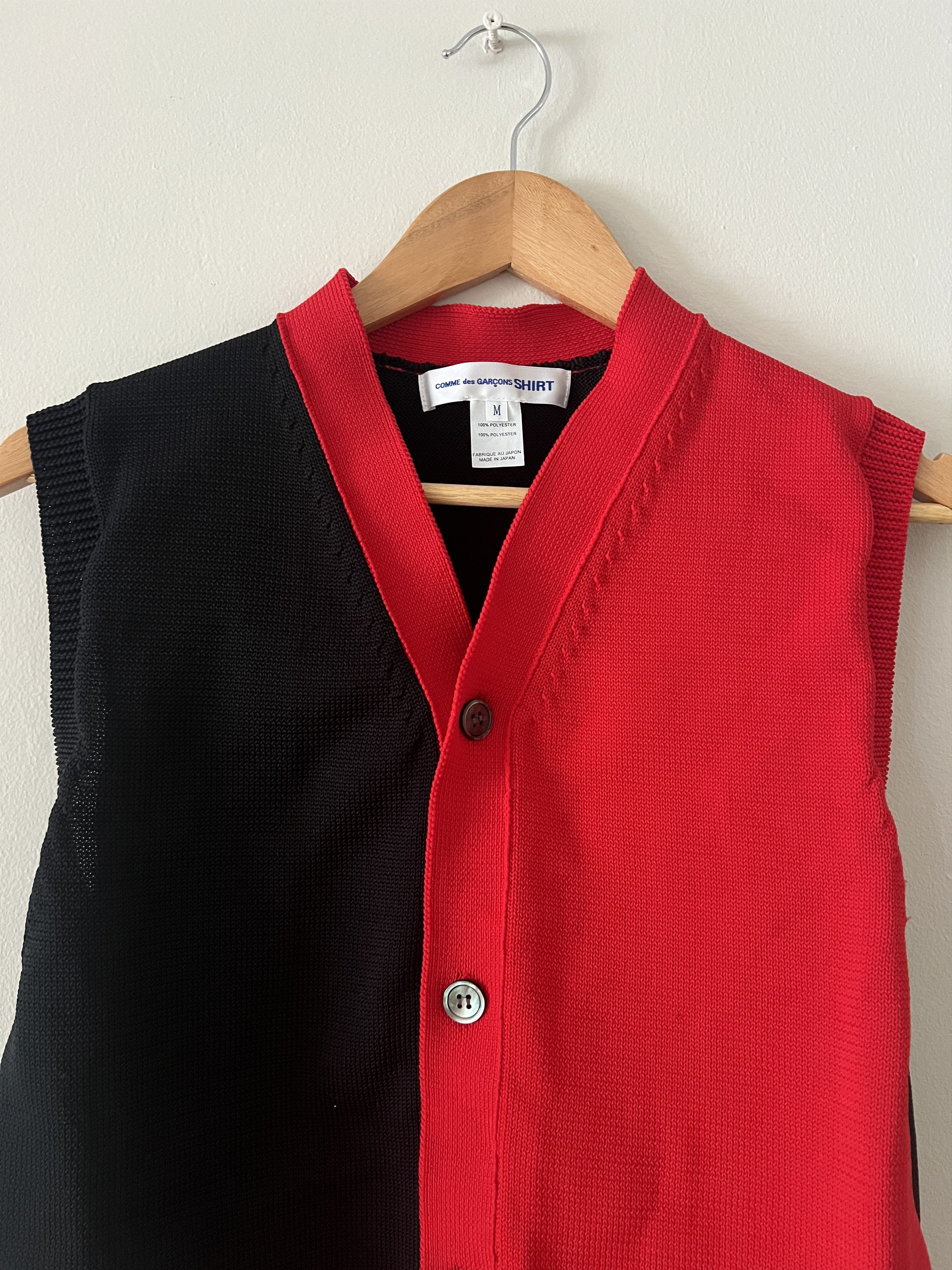 Comme des Garcons Comme Des Garcons shirt knitted vest Size US M / EU 48-50 / 2 - 3 Thumbnail
